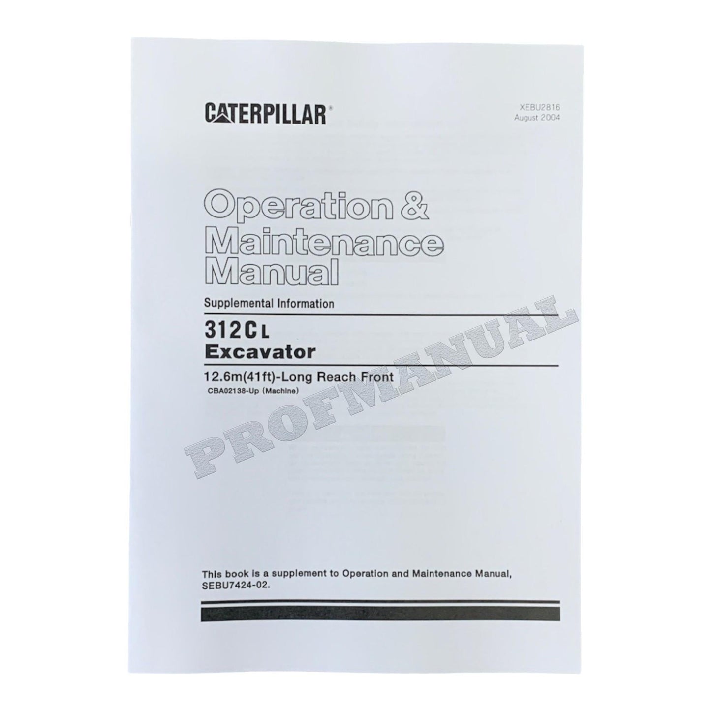 Caterpillar 312C 312C L Excavator Full Service Manual 28 books RENR5500 *Send serial number