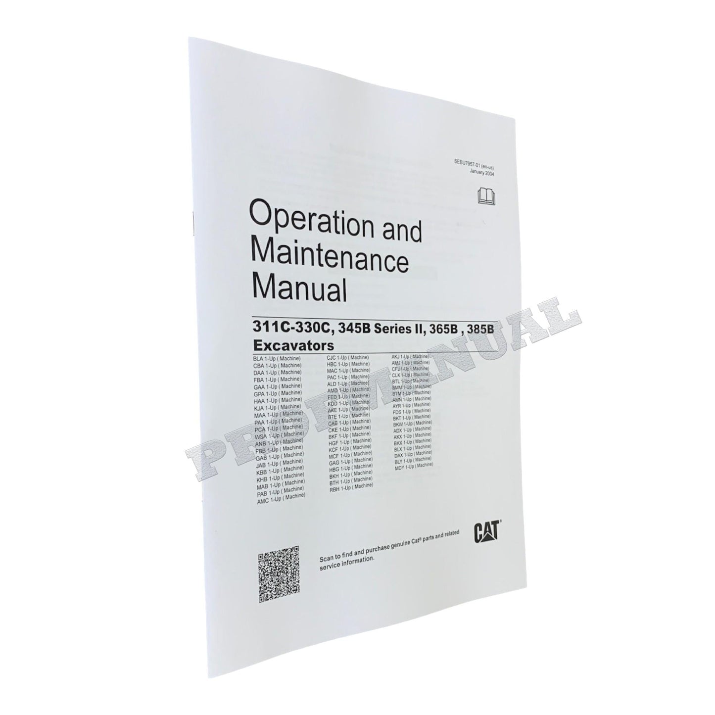 Caterpillar 312C 312C L Excavator Full Service Manual 28 books RENR5500 *Send serial number