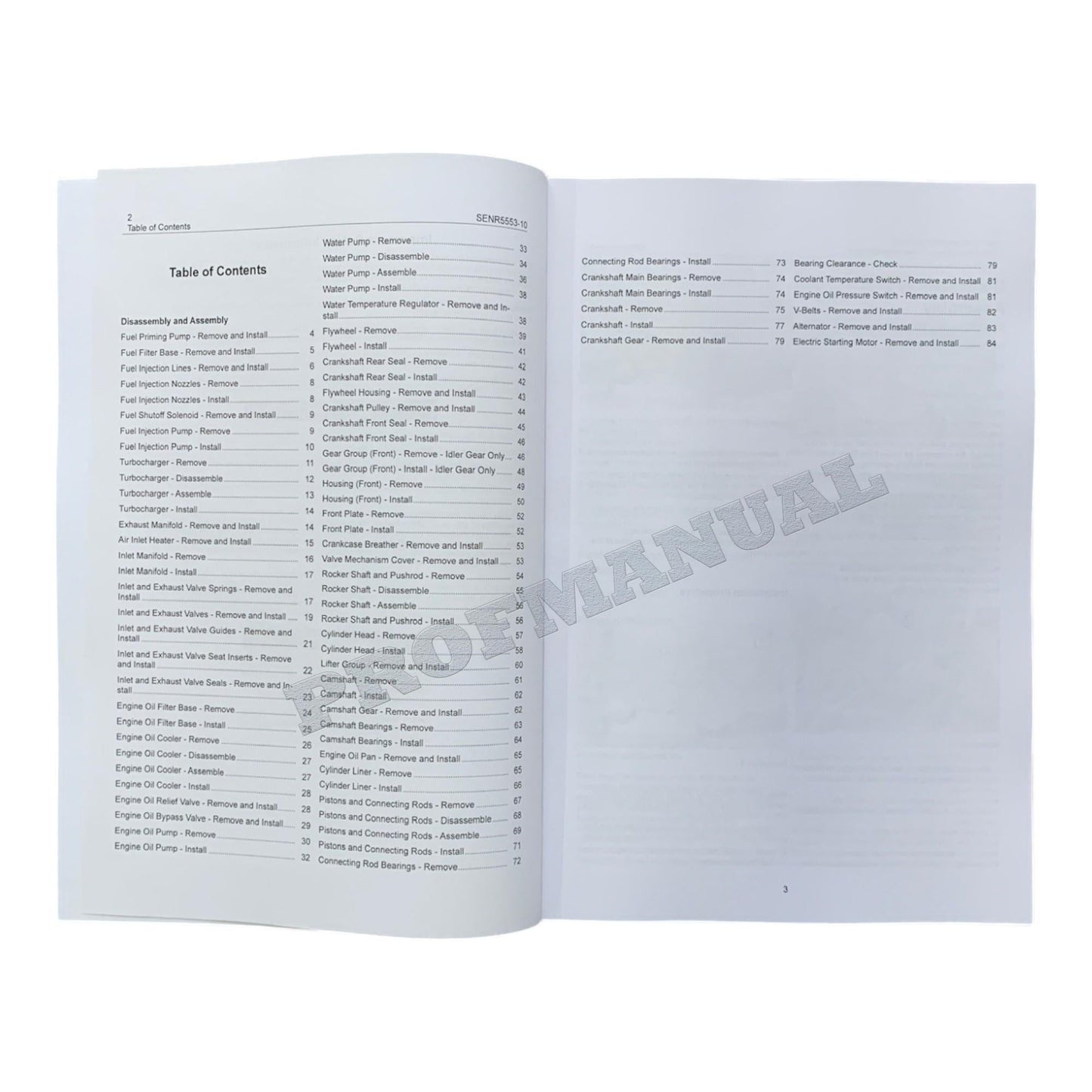 Caterpillar 312C 312C L Excavator Full Service Manual 28 books RENR5500 *Send serial number