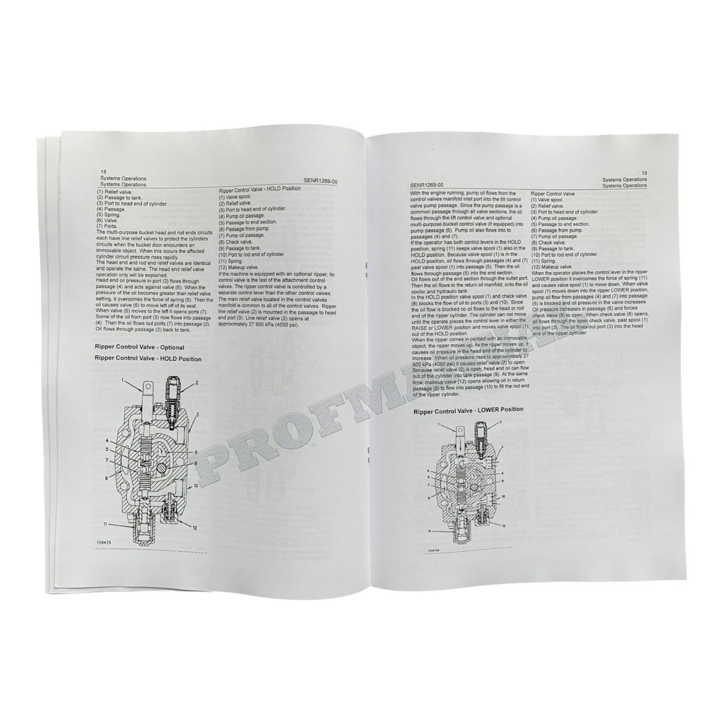 Caterpillar 933C 939C Track-Type Loader Full Service Manual *Send serial number