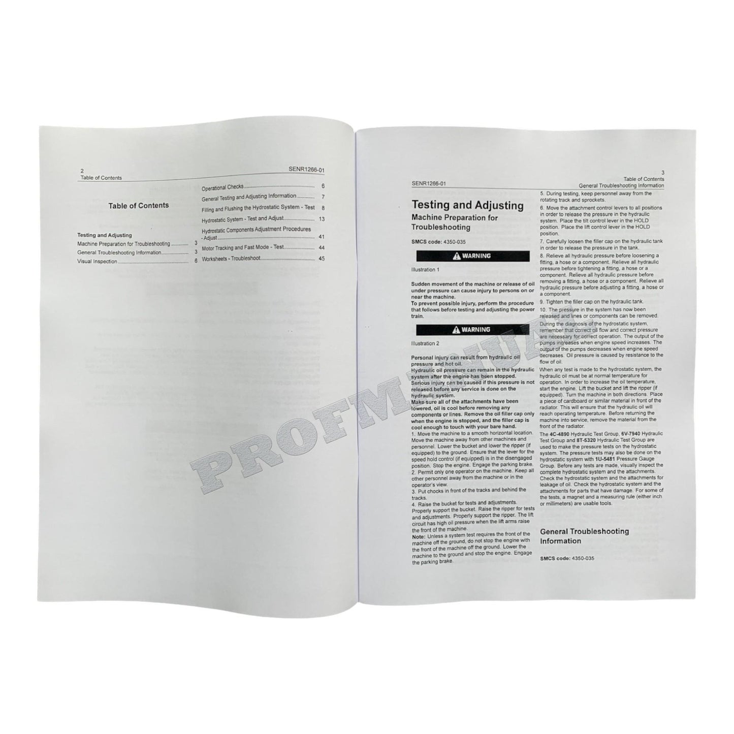 Caterpillar 933C 939C Track-Type Loader Full Service Manual *Send serial number