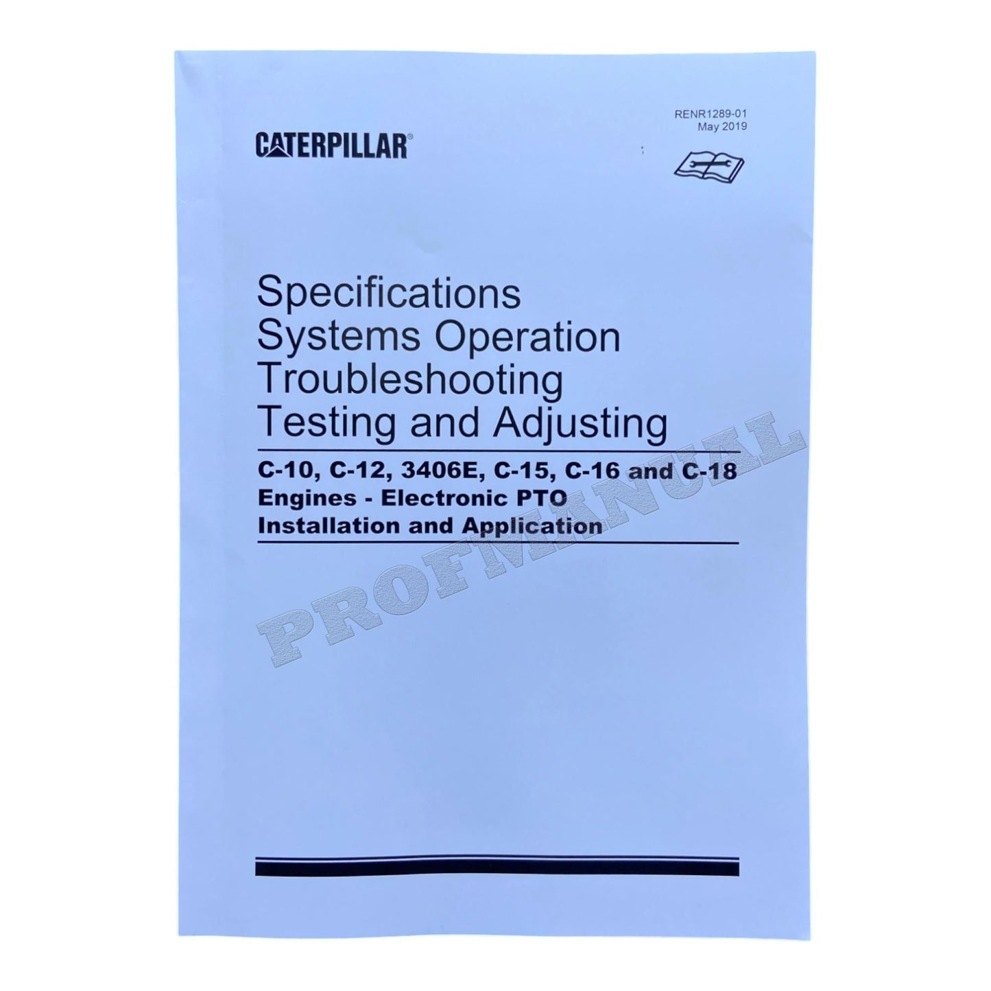 Caterpillar C15 ACERT Truck Engine Full Service Manual S.N. 6NZ1- *Send serial number