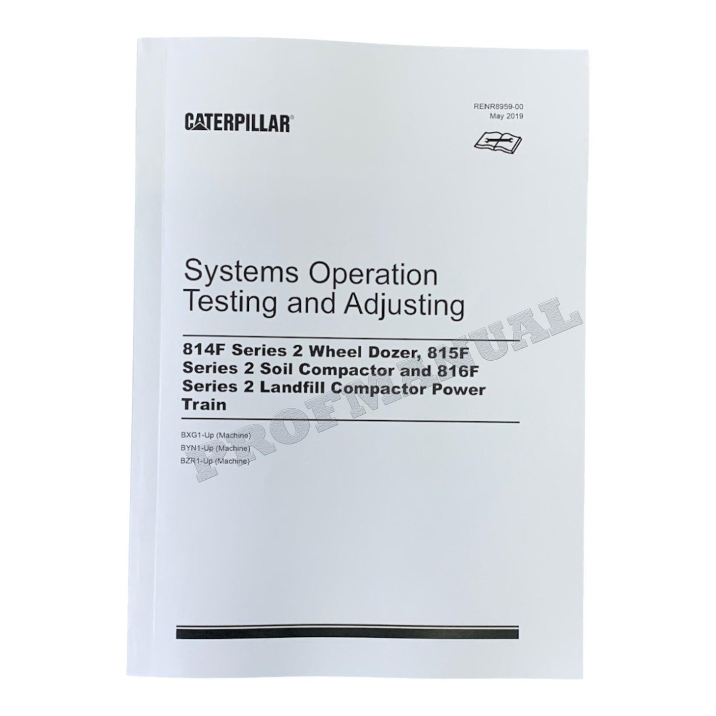 Caterpillar 814F Wheel Dozer 815F 816F Series 2 COMPACTOR Full Service Manual