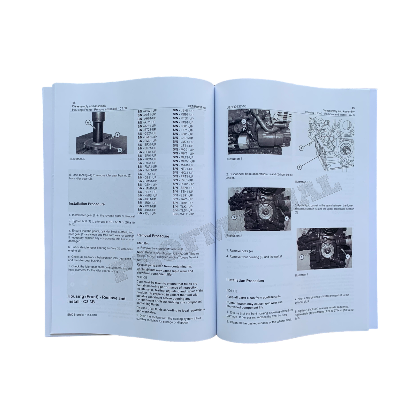 Caterpillar 307E2 Mini Hydraulic Excavator Full Service Manual S.N. CE21-Up