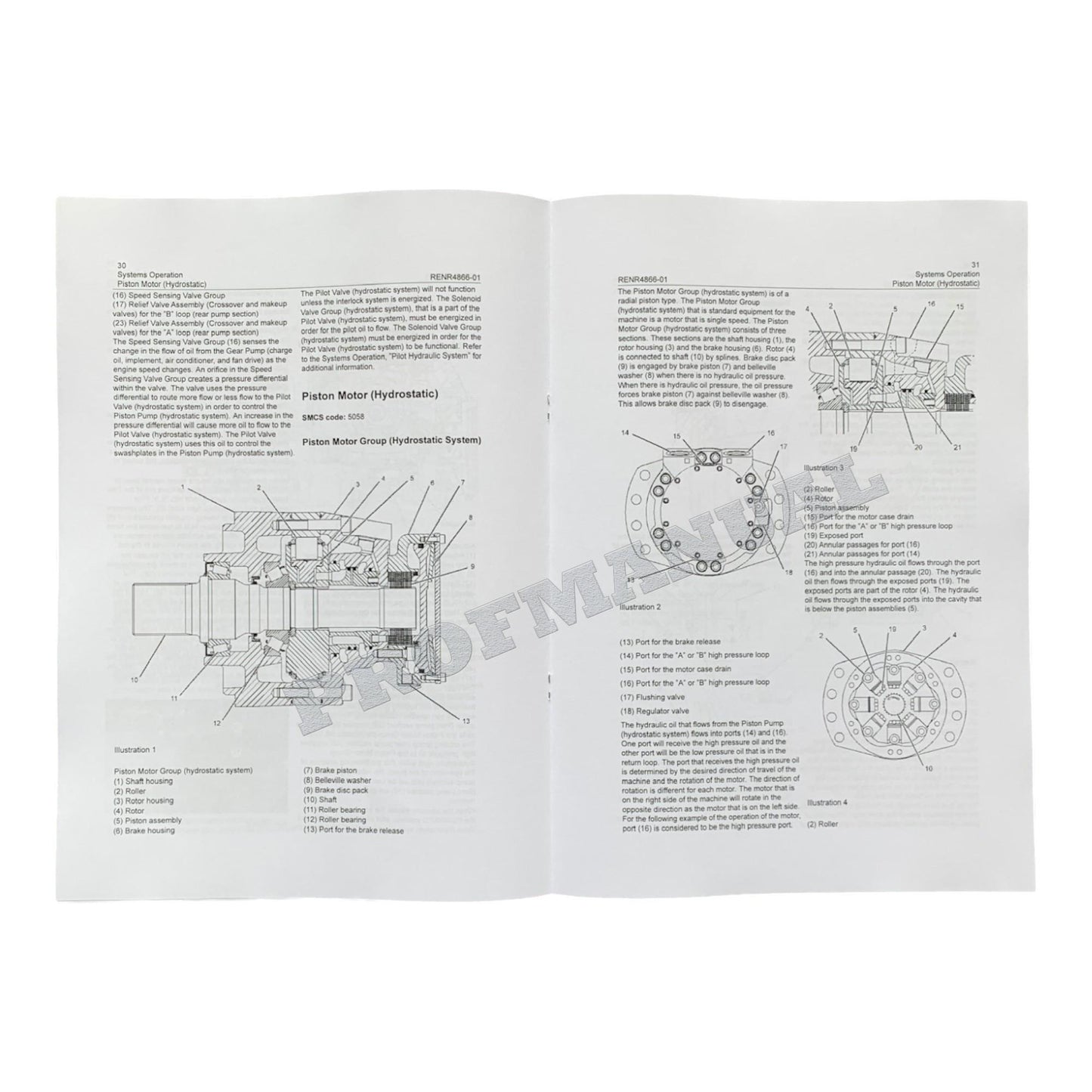 Caterpillar 236B 236B2 246B 252B 252B2 262B Skid Steer Loader Service Manual