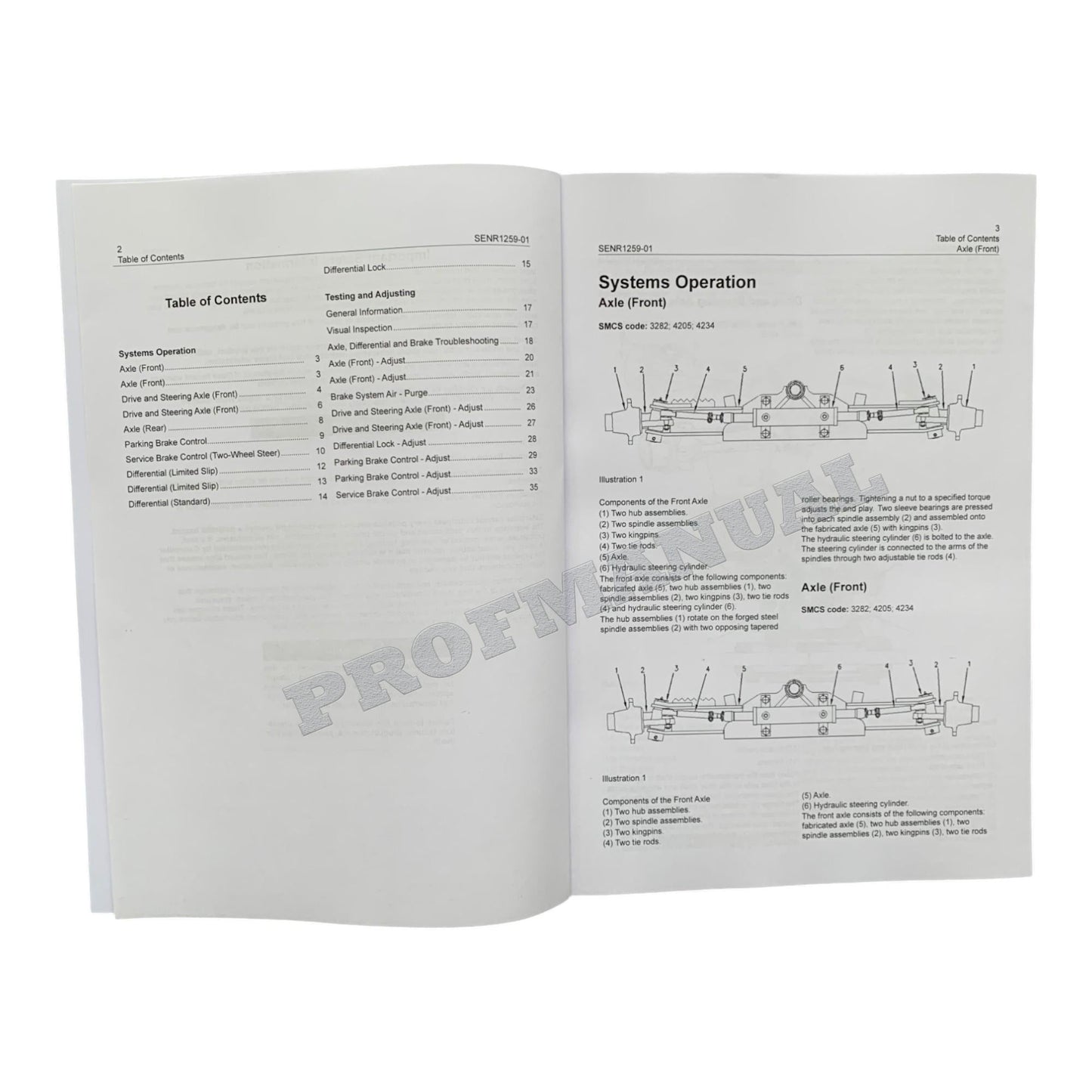 Caterpillar 416C 426C 428C 436C Backhoe Loader Power Train Service Manual 5books