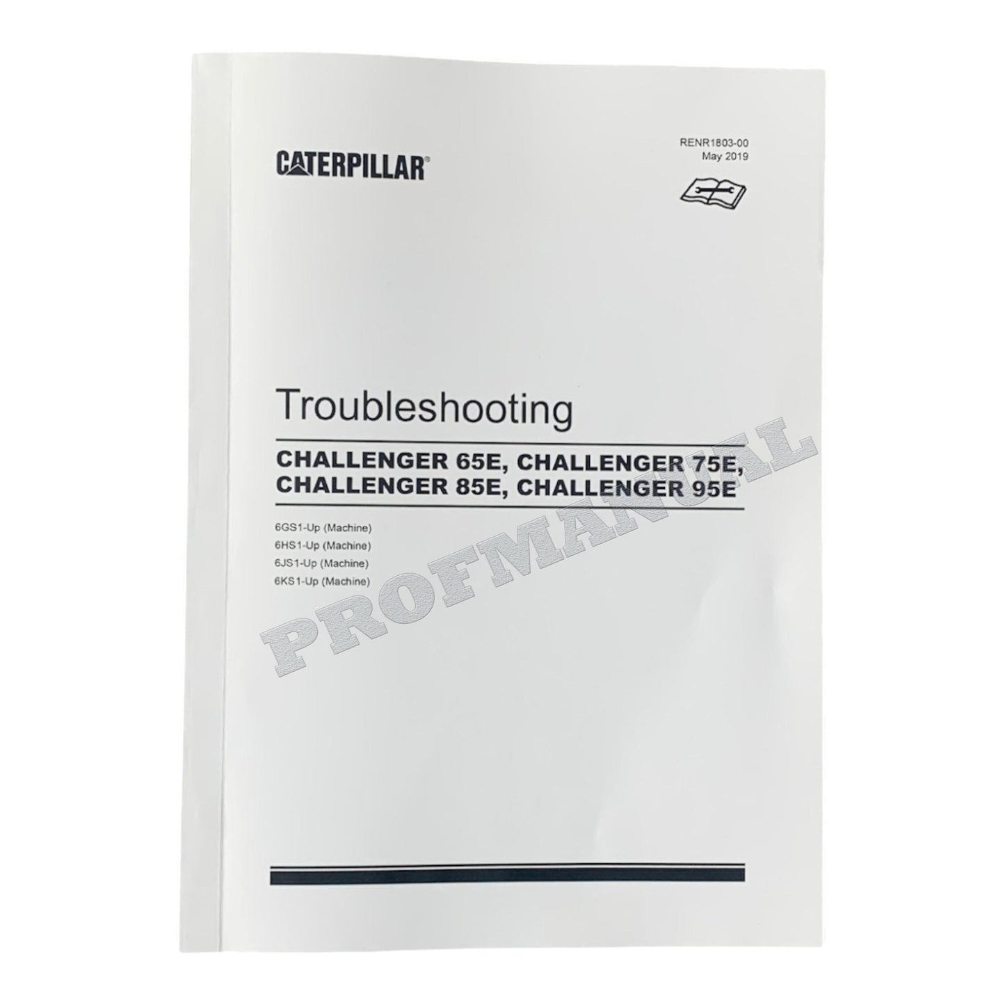 Caterpillar Challenger 65E 75E 85E 95E Ag Tractor Full Full Service Manual