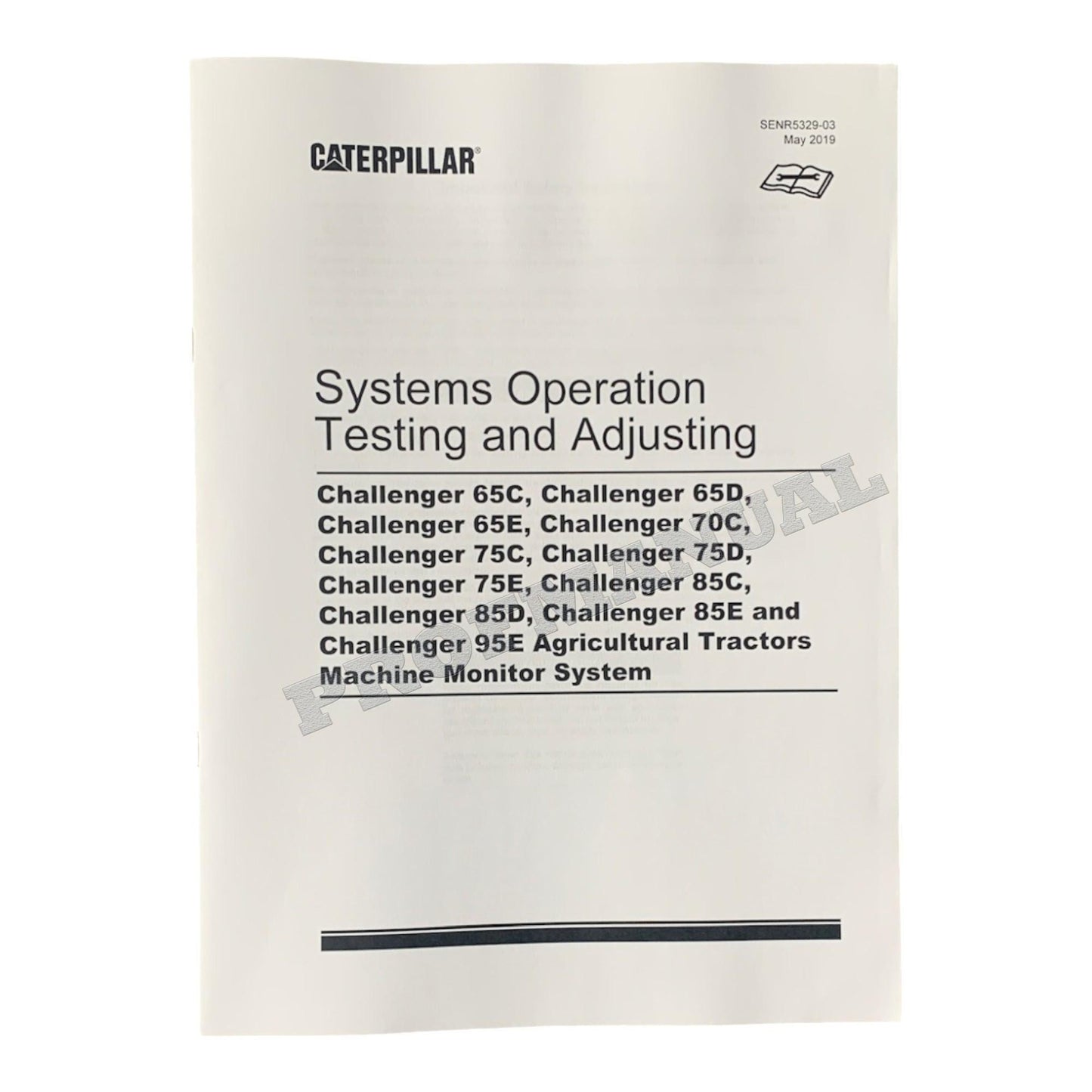 Caterpillar Challenger 65E 75E 85E 95E Ag Tractor Full Full Service Manual