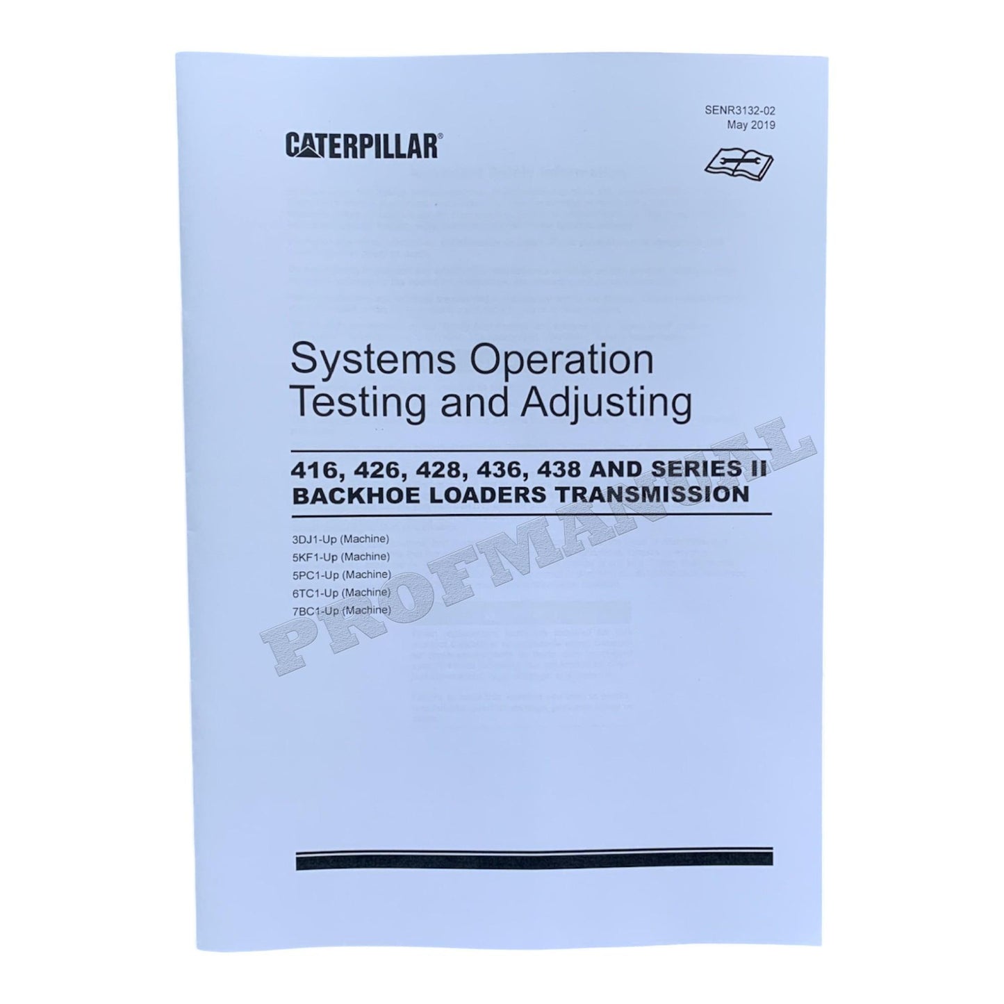 Caterpillar 416 426 436 Series II Backhoe Loader Full Service Manual