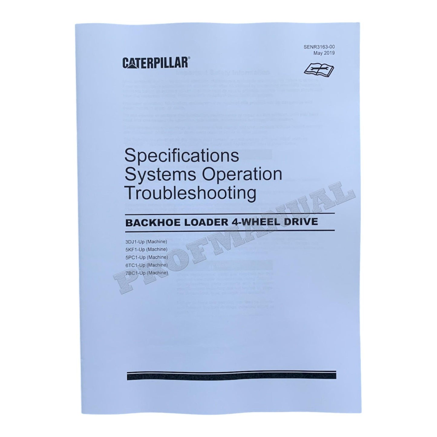 Caterpillar 416 426 436 Series II Backhoe Loader Full Service Manual