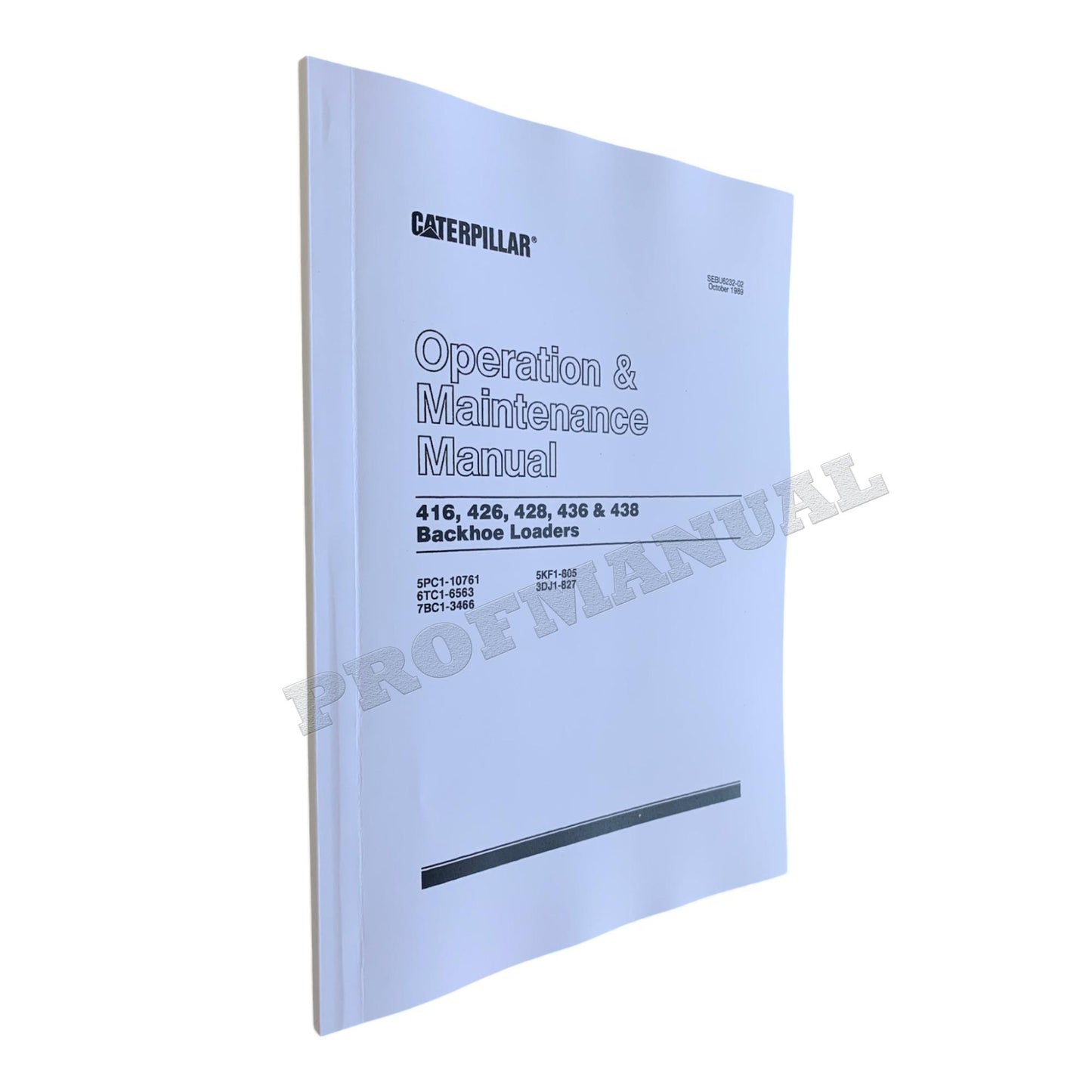 Caterpillar 416 426 436 Series II Backhoe Loader Full Service Manual