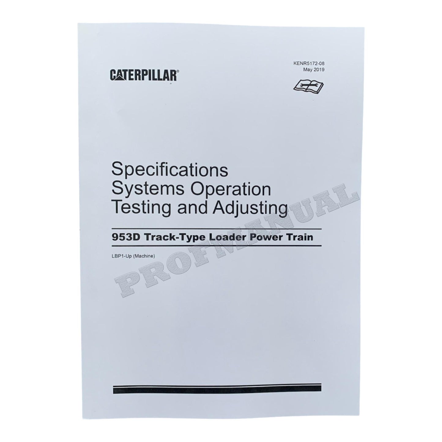 Caterpillar 953D Track Loader Full Service Manual *Send serial number