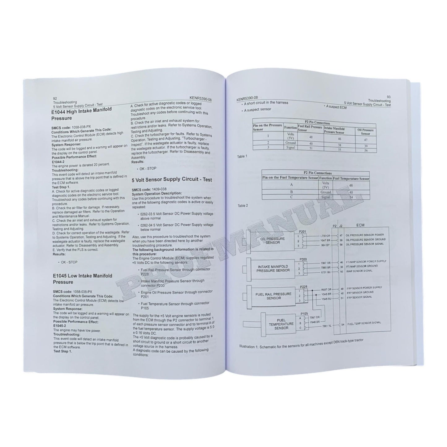 Caterpillar C4.4 C6.6 Engine Loader Disassem Assem System Operat Test Adjust Manual