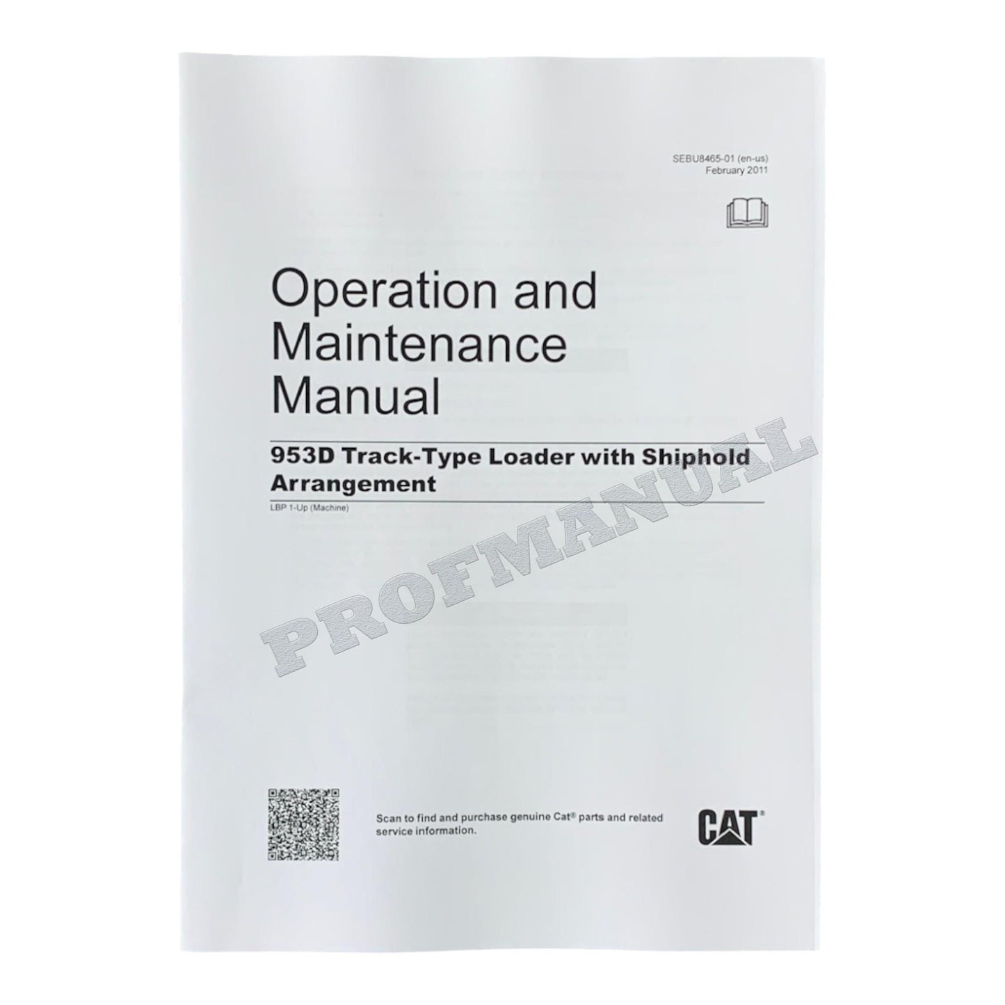 Caterpillar 953D Track Loader Full Service Manual *Send serial number