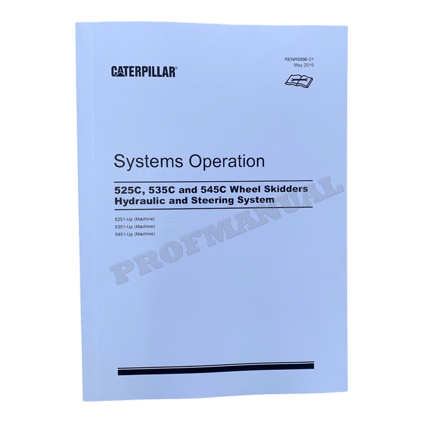 Caterpillar 525C 535C 545C WHEEL Skidder Full Service Manual *Send serial number