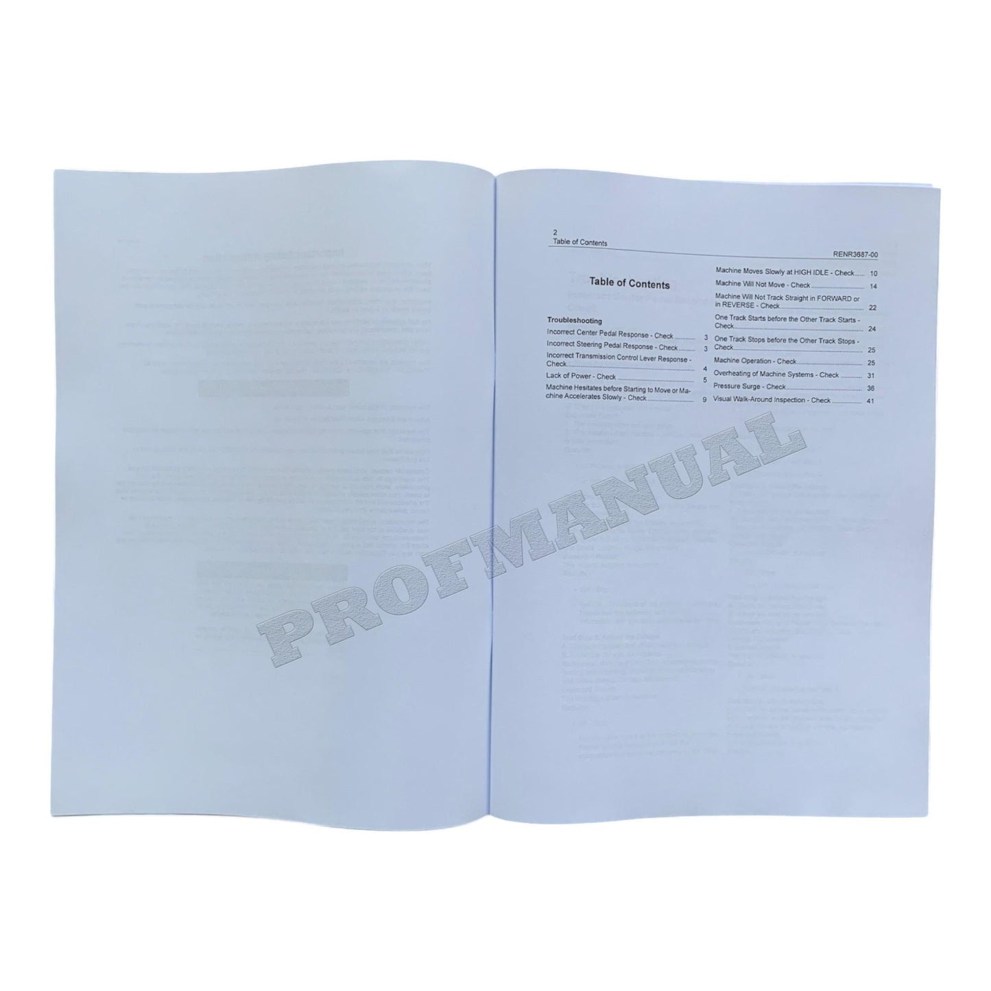 Caterpillar 953B Track-Type Loader Full Service Manual *Send serial number