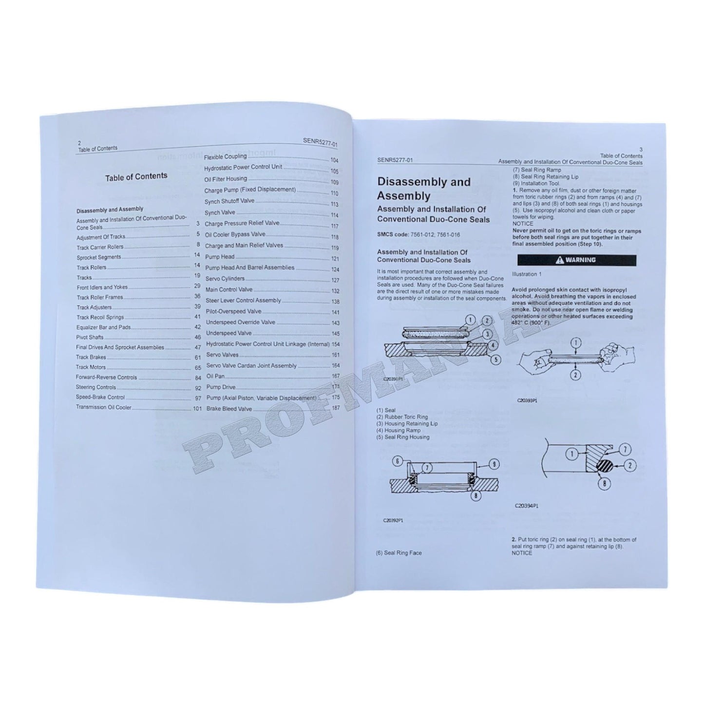 Caterpillar 953B Track-Type Loader Full Service Manual *Send serial number