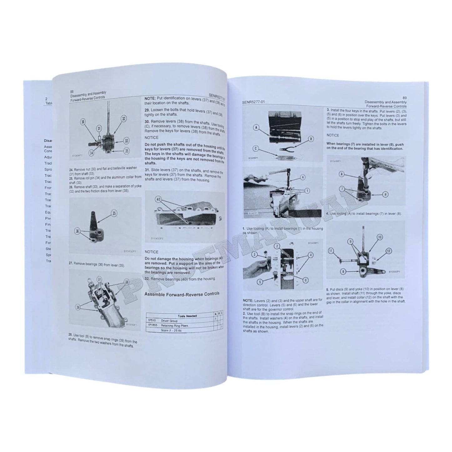 Caterpillar 953B Track-Type Loader Full Service Manual *Send serial number