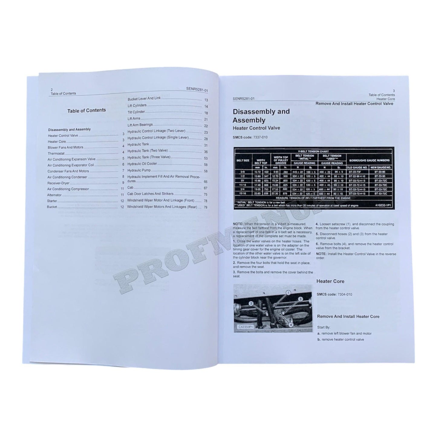 Caterpillar 953B Track-Type Loader Full Service Manual *Send serial number