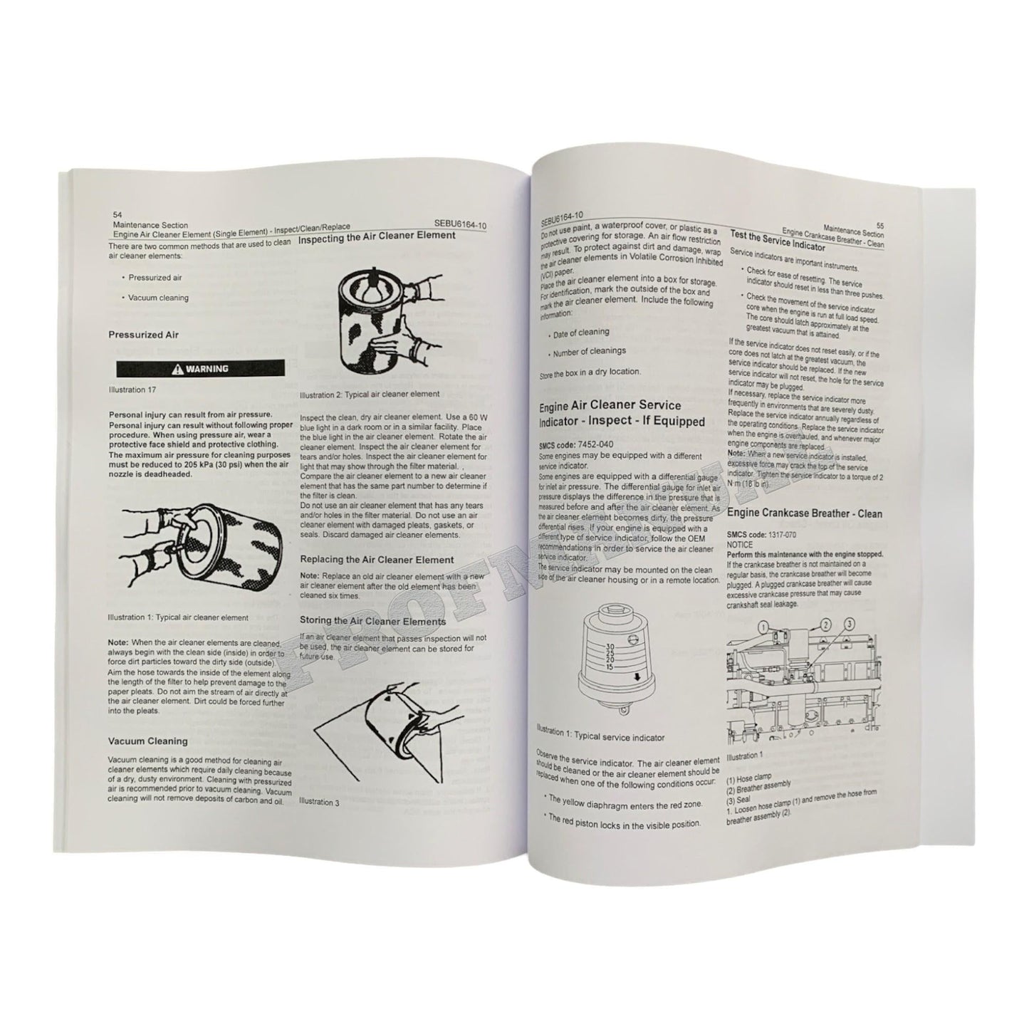 Caterpillar 3116 3126 Marine Engine Full Service Manual *Send serial number