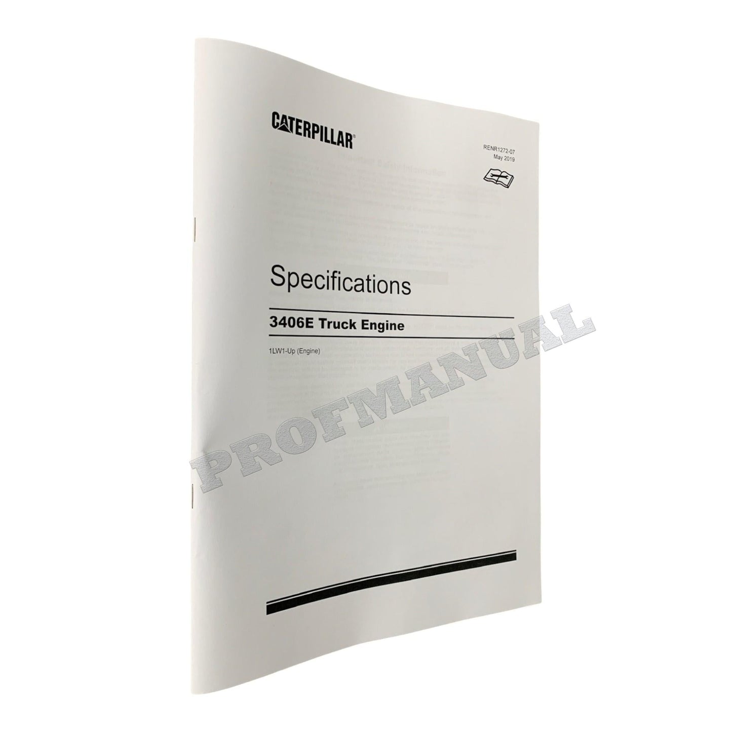 Caterpillar 3406E Truck Engine Full Service Manual *Send serial number