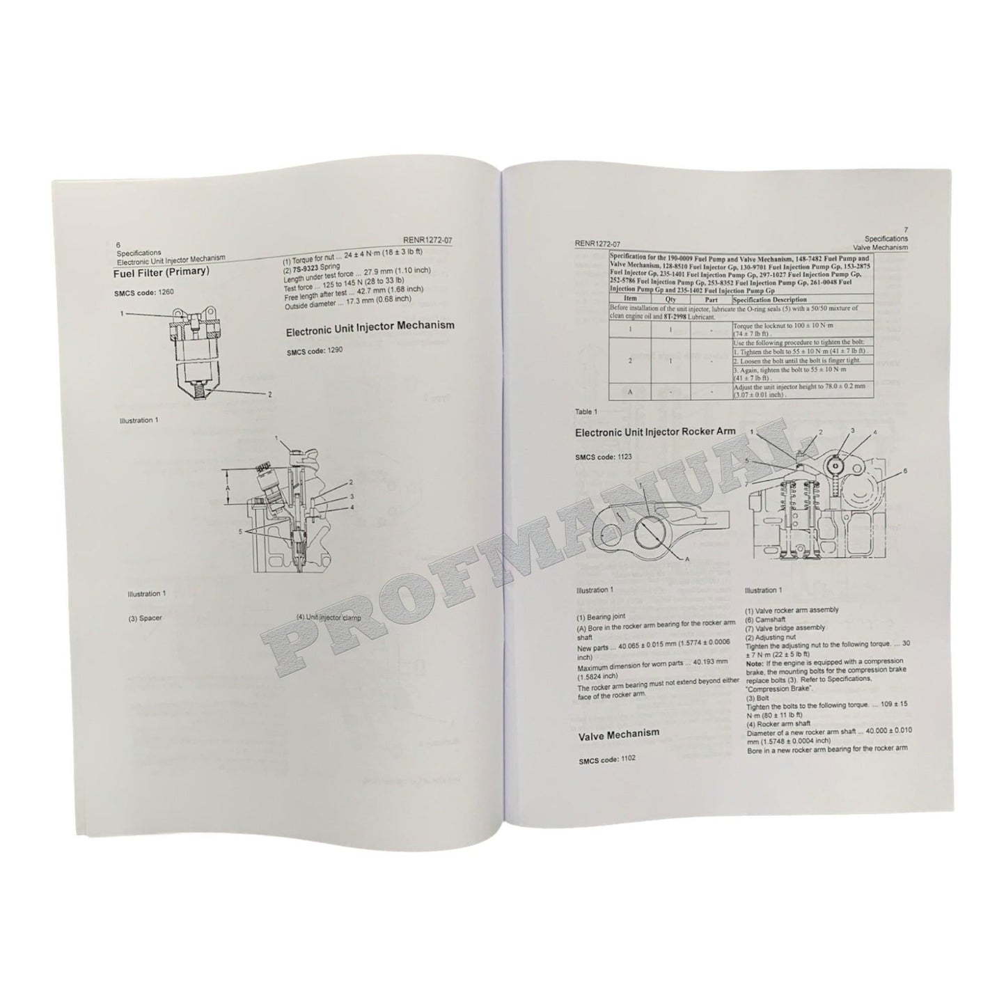 Caterpillar 3406E Truck Engine Full Service Manual *Send serial number