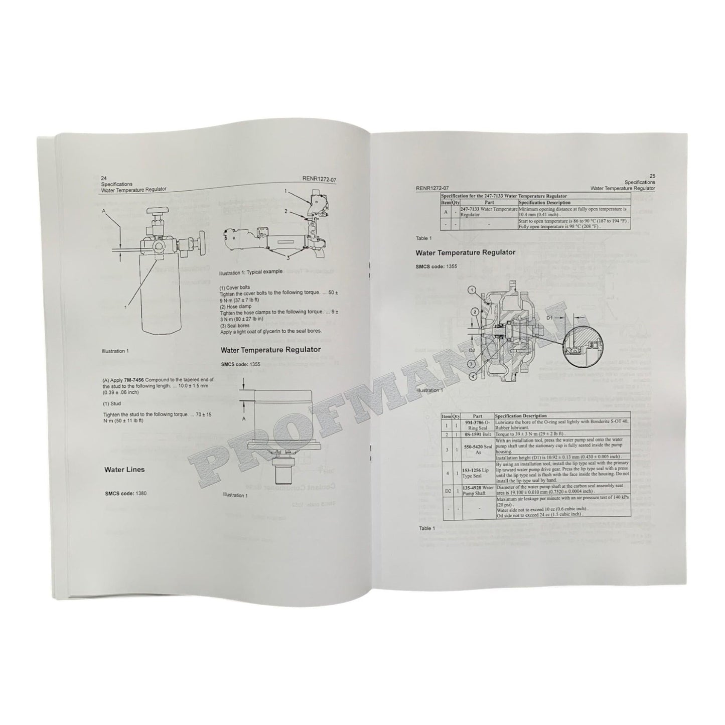 Caterpillar 3406E Truck Engine Full Service Manual *Send serial number