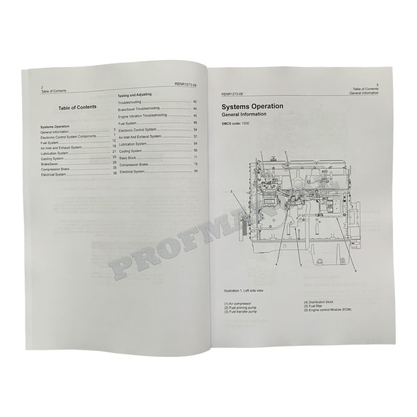 Caterpillar 3406E Truck Engine Full Service Manual *Send serial number