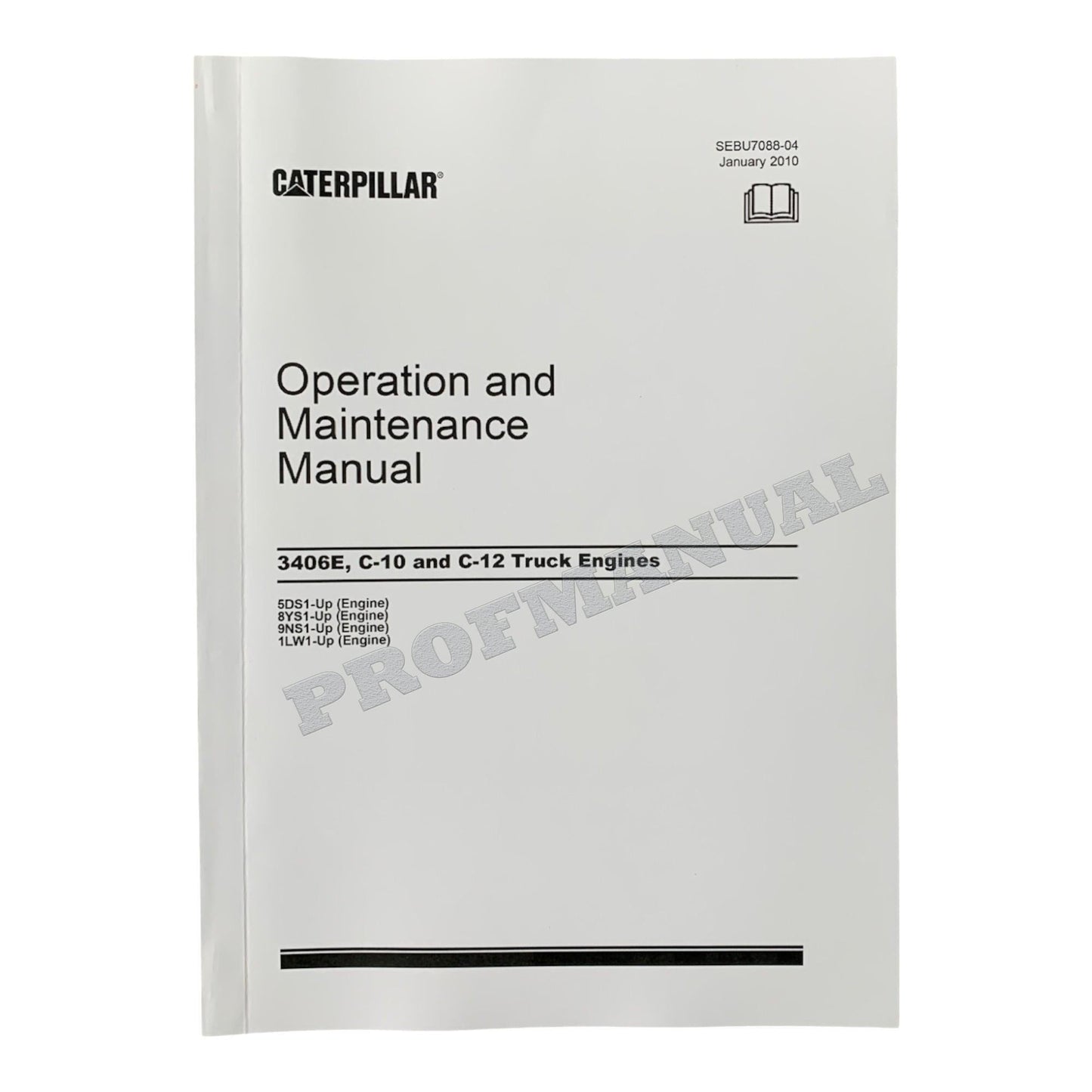 Caterpillar 3406E Truck Engine Full Service Manual *Send serial number