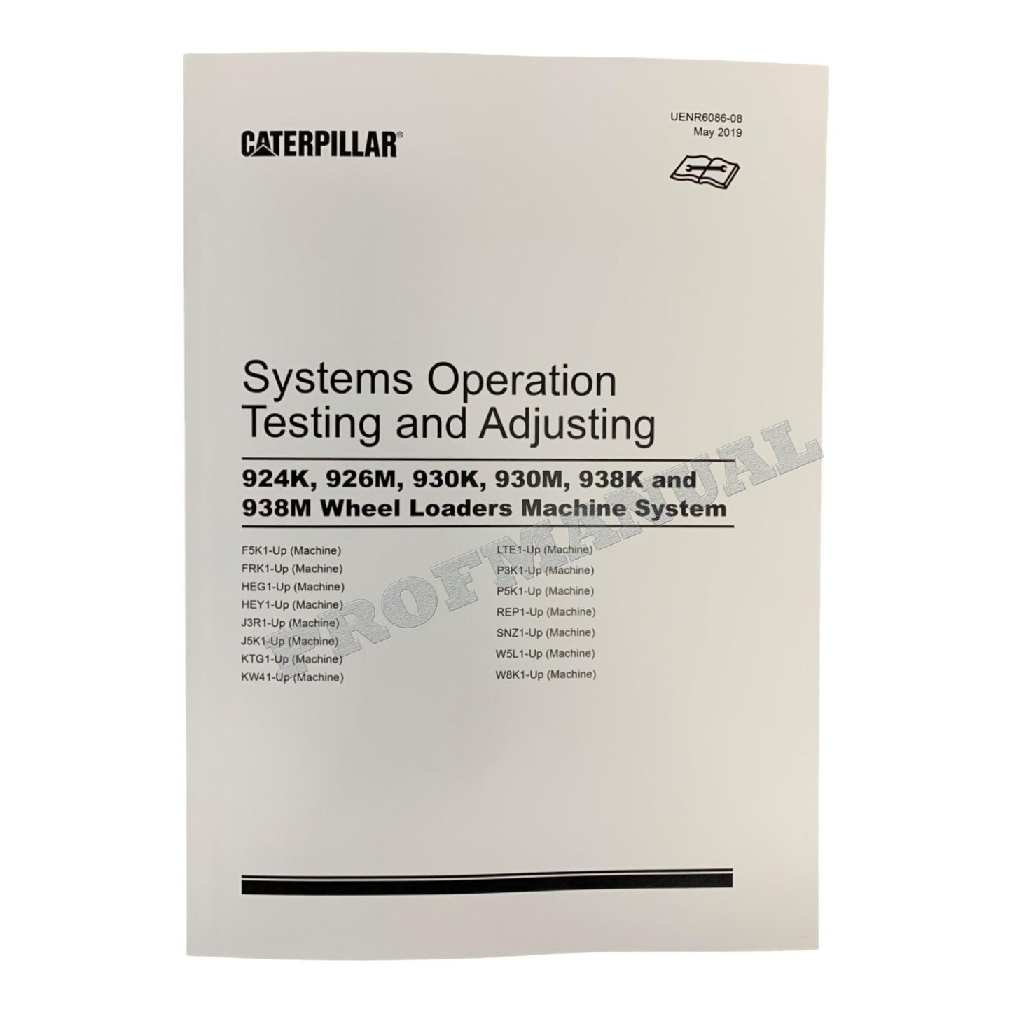 Caterpillar 926M 930M 938M Wheel Loader Full Service Manual 18 books *Send serial number