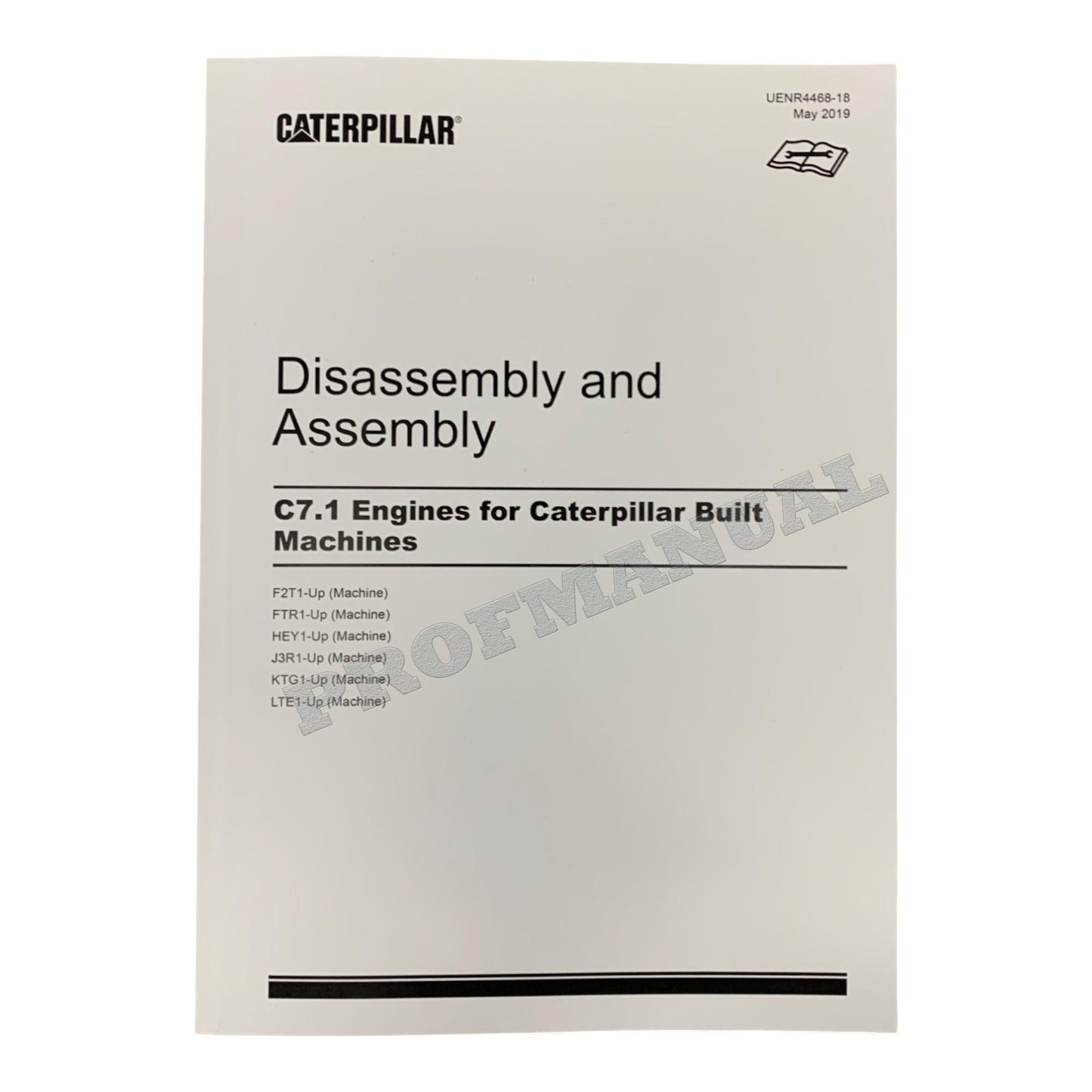 Caterpillar C7.1 Engine Service Manual *Send serial number