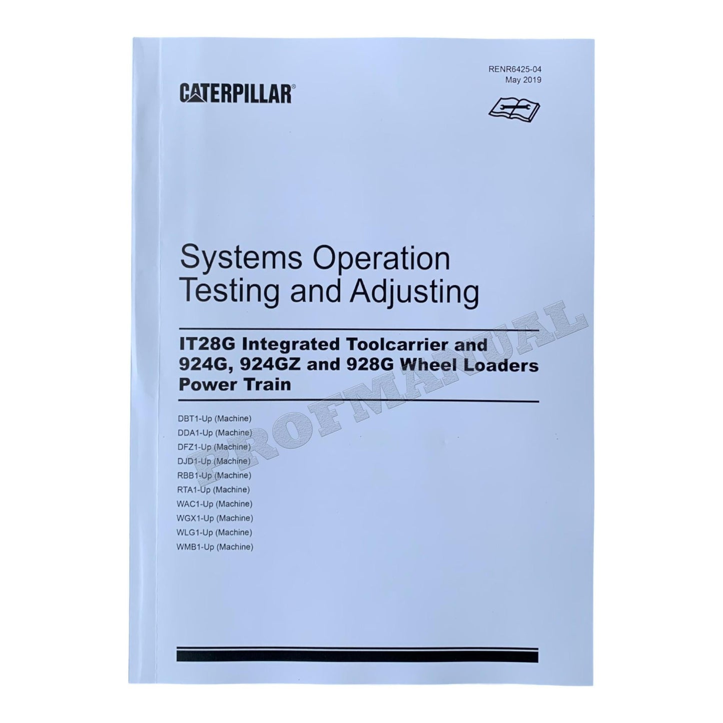 Caterpillar 924G 924Gz Wheel LOADER Full Service Manual 25 books *Send serial number