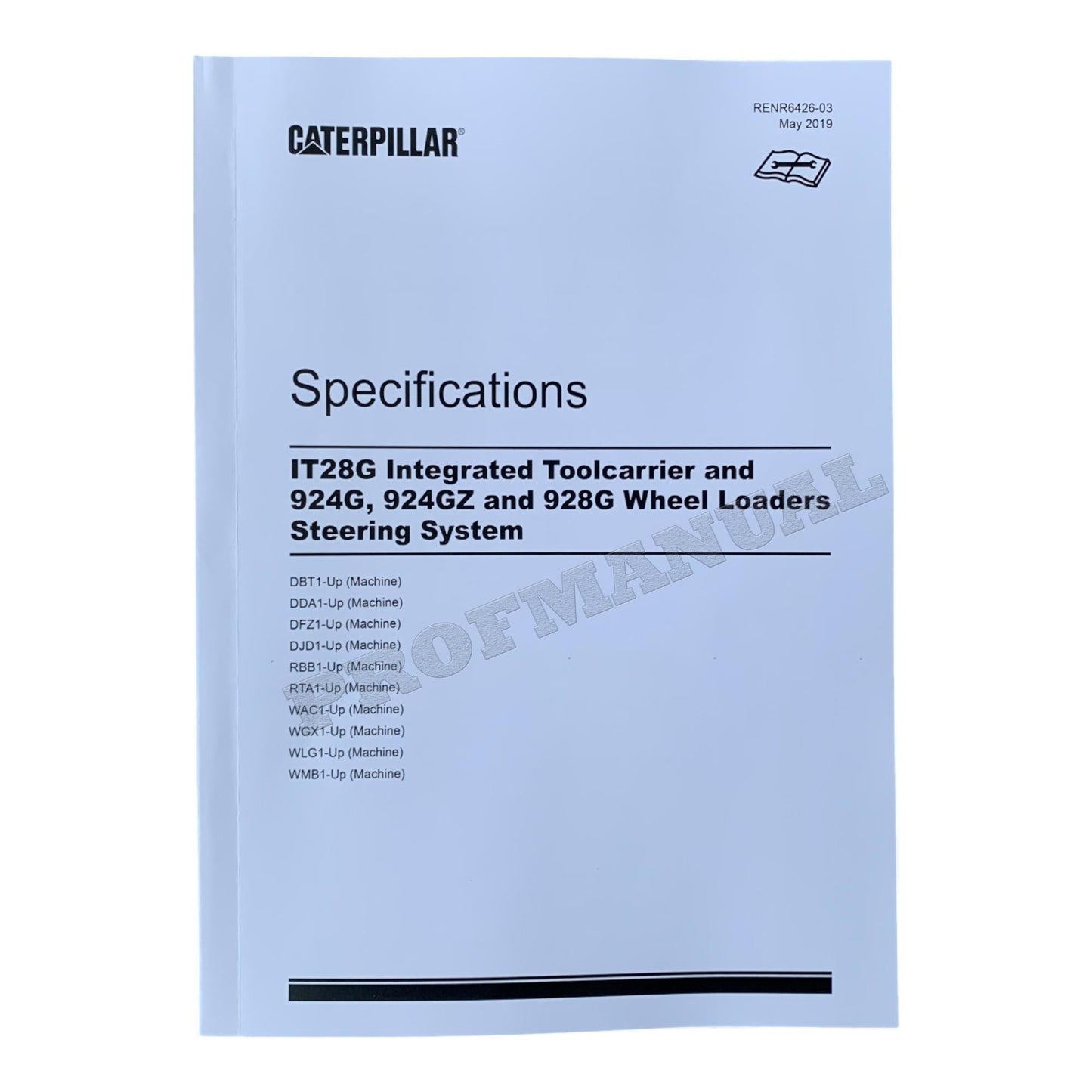 Caterpillar 924G 924Gz Wheel LOADER Full Service Manual 25 books *Send serial number