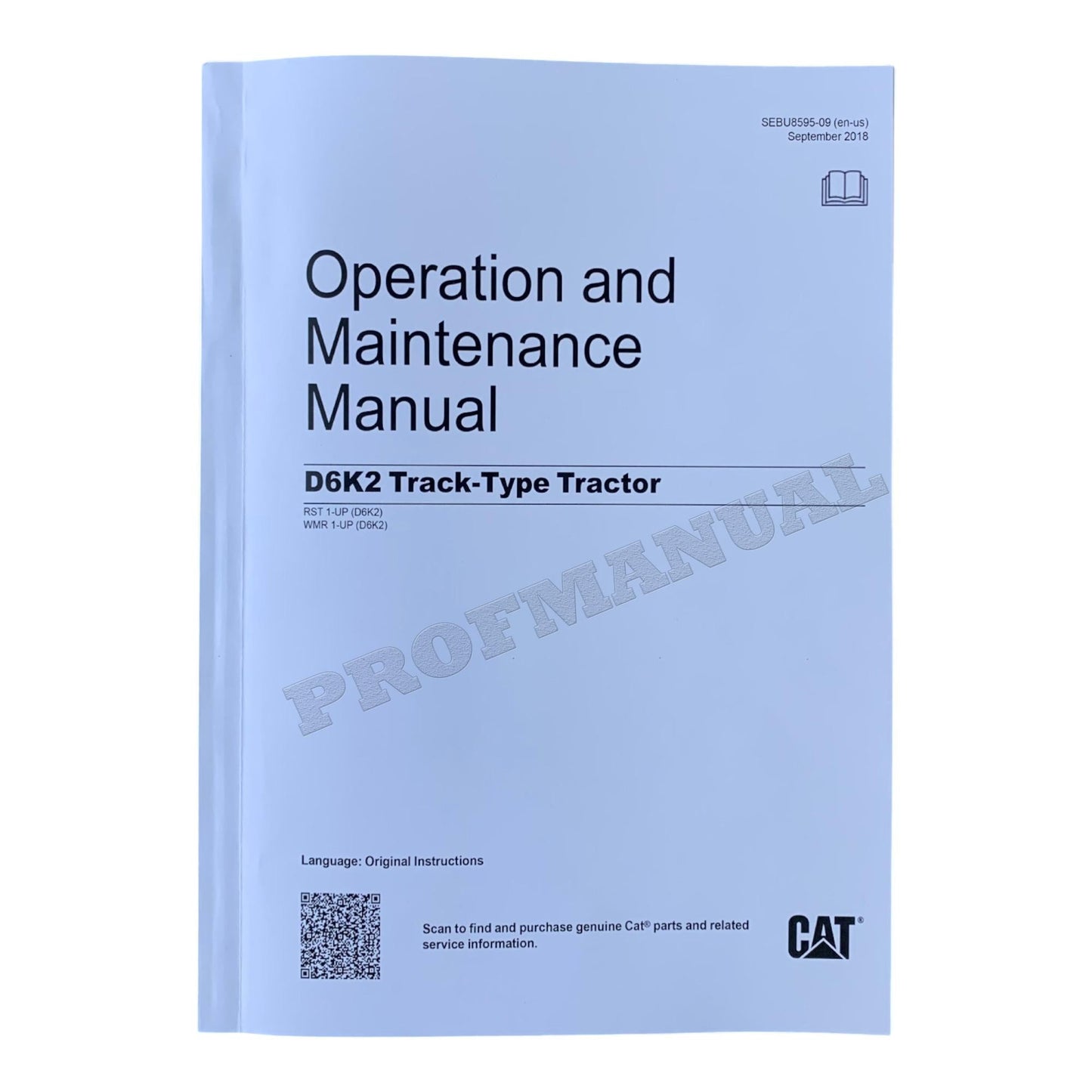 Caterpillar D6K2 Track-Type Tractor Full Service Manual 17 books *Send serial number