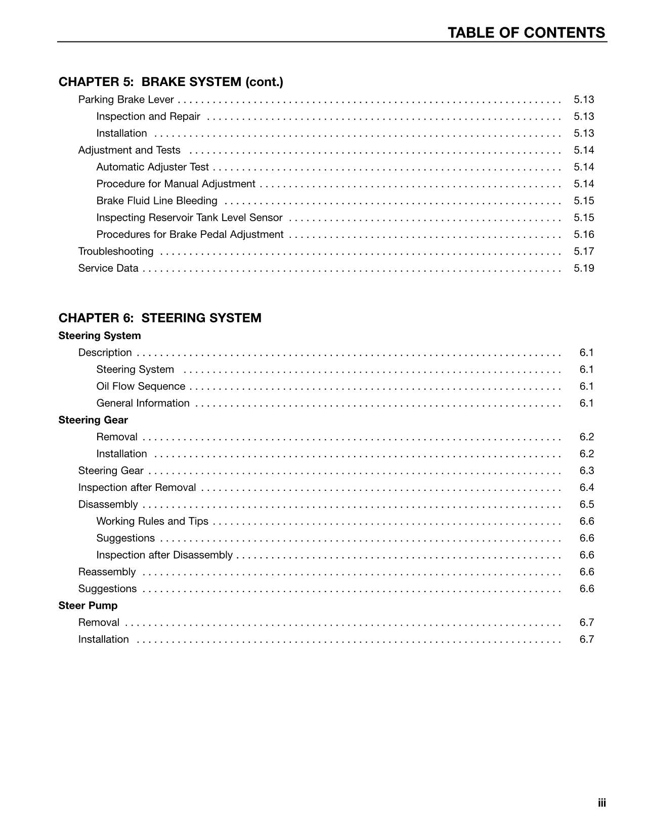 Caterpillar Lift Truck EC35N EC40N EC45N EC55N Forklift Chassis Mast Service Manual