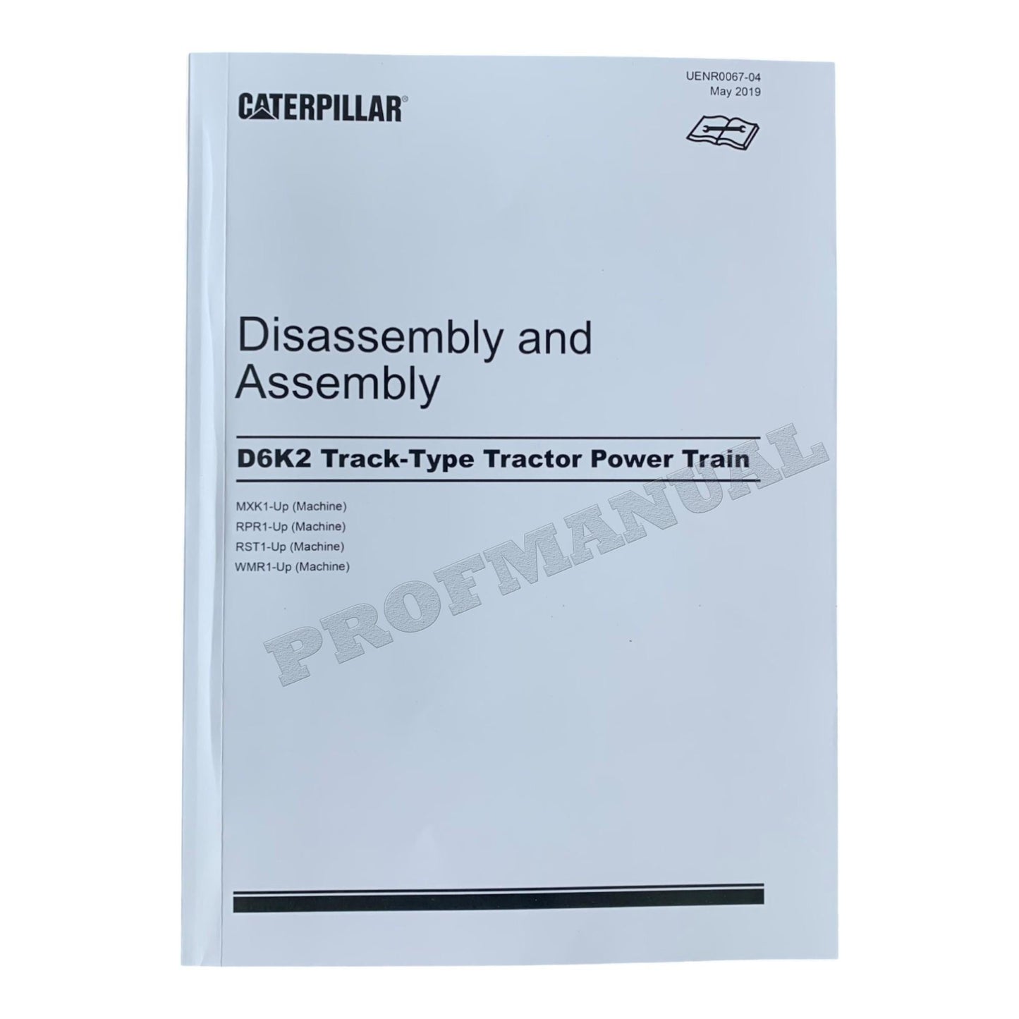 Caterpillar D6K2 Track-Type Tractor Full Service Manual 17 books *Send serial number