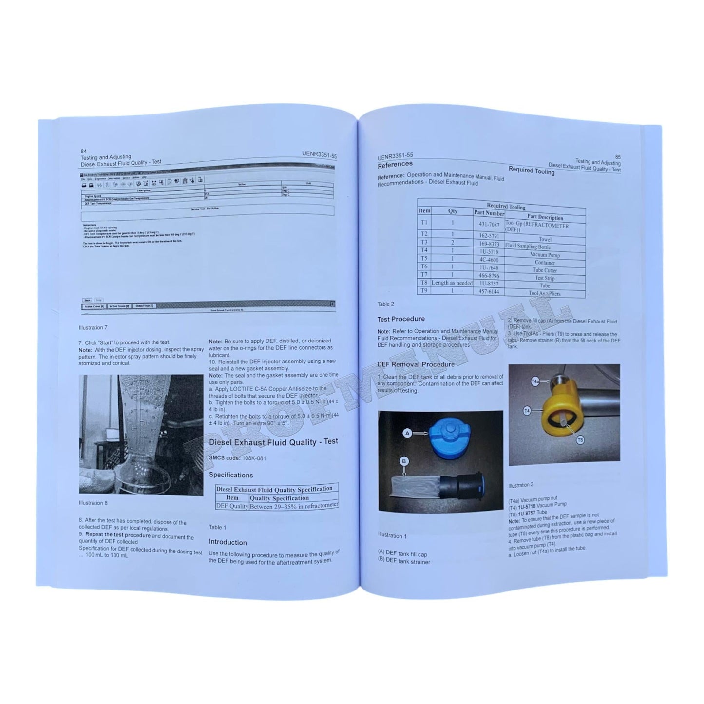 Caterpillar C13 C15 C18 Tier 4 Final Engine for D8T Tractor full Service Manual *SN AW4