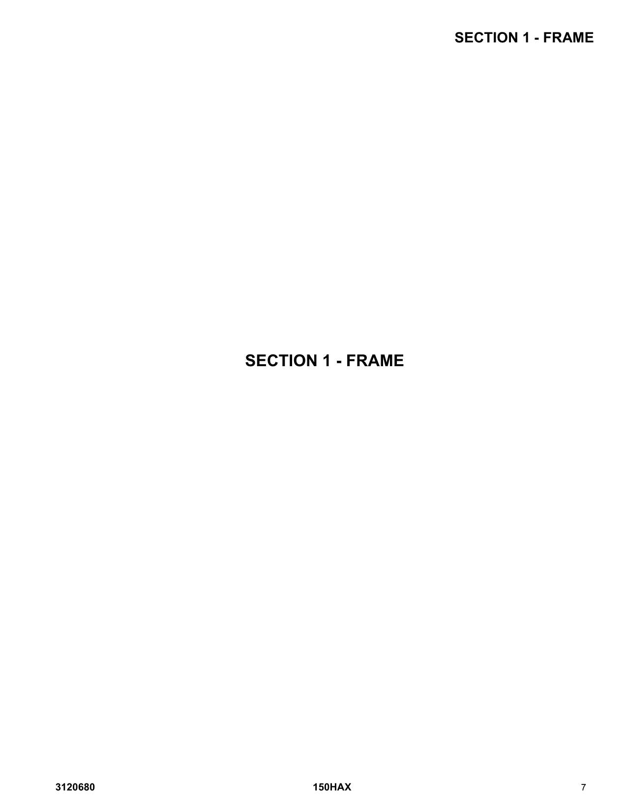 JLG 150HAX Boom Lift Parts Catalog Manual 3120680