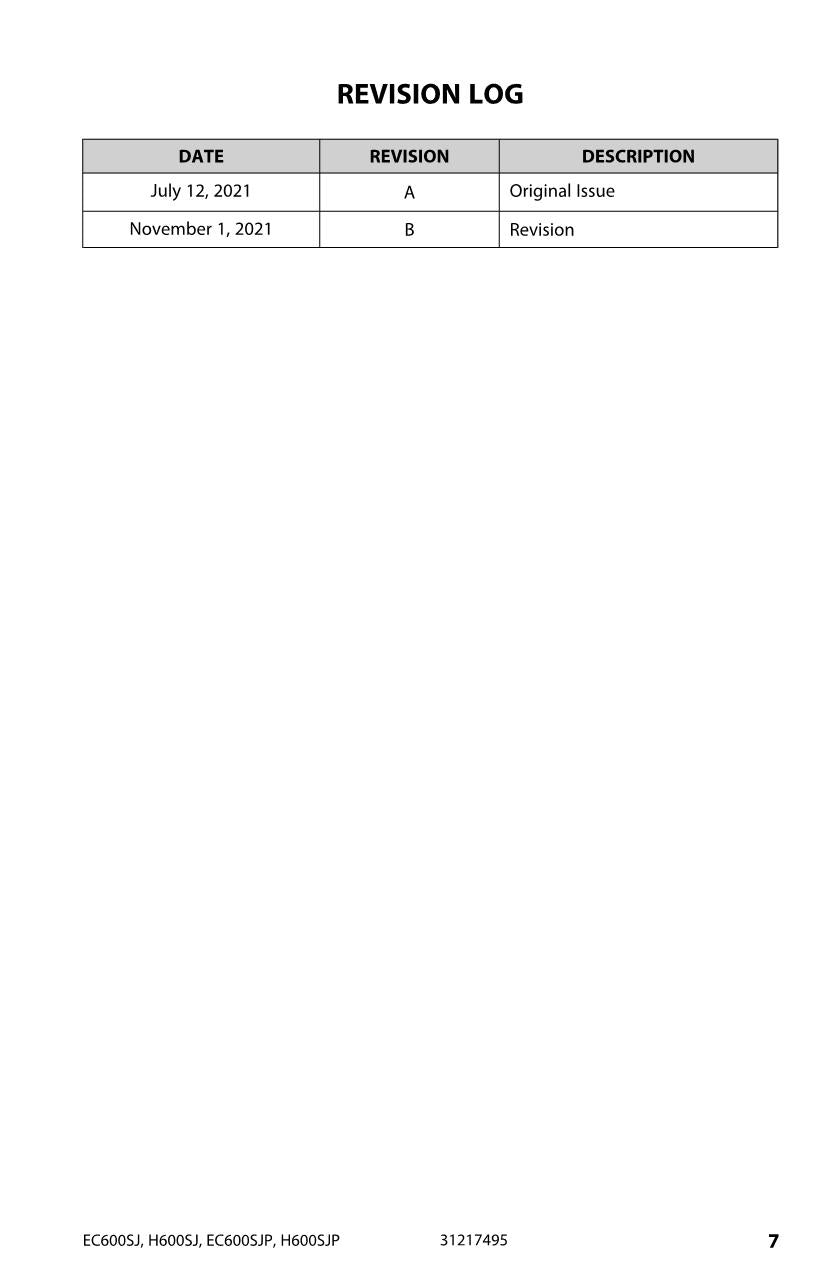 JLG EC600SJ EC600SJP H600SJ H600SJP Boom Lift Operators Manual 31217495