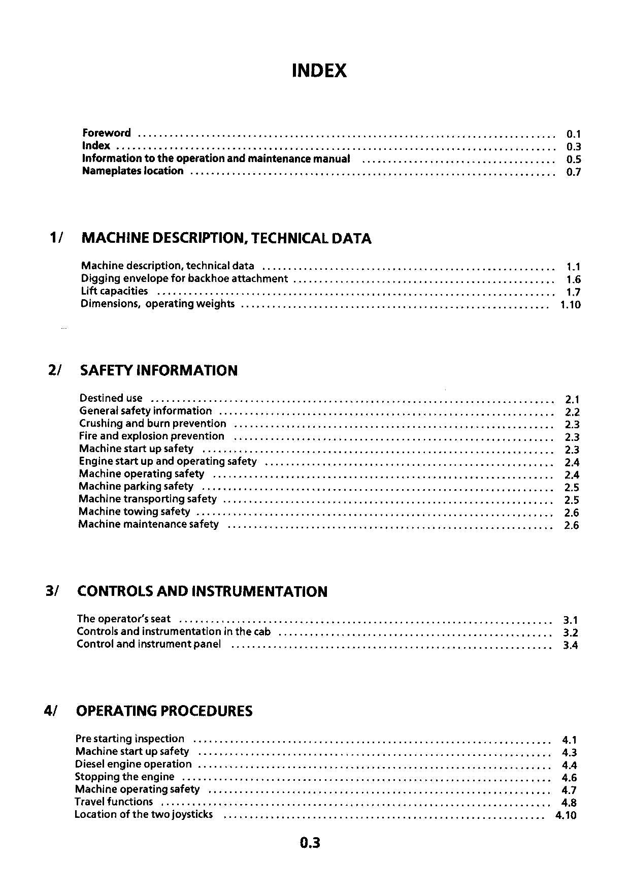 Liebherr R902 Litronic Excavator Operators manual serial 2001