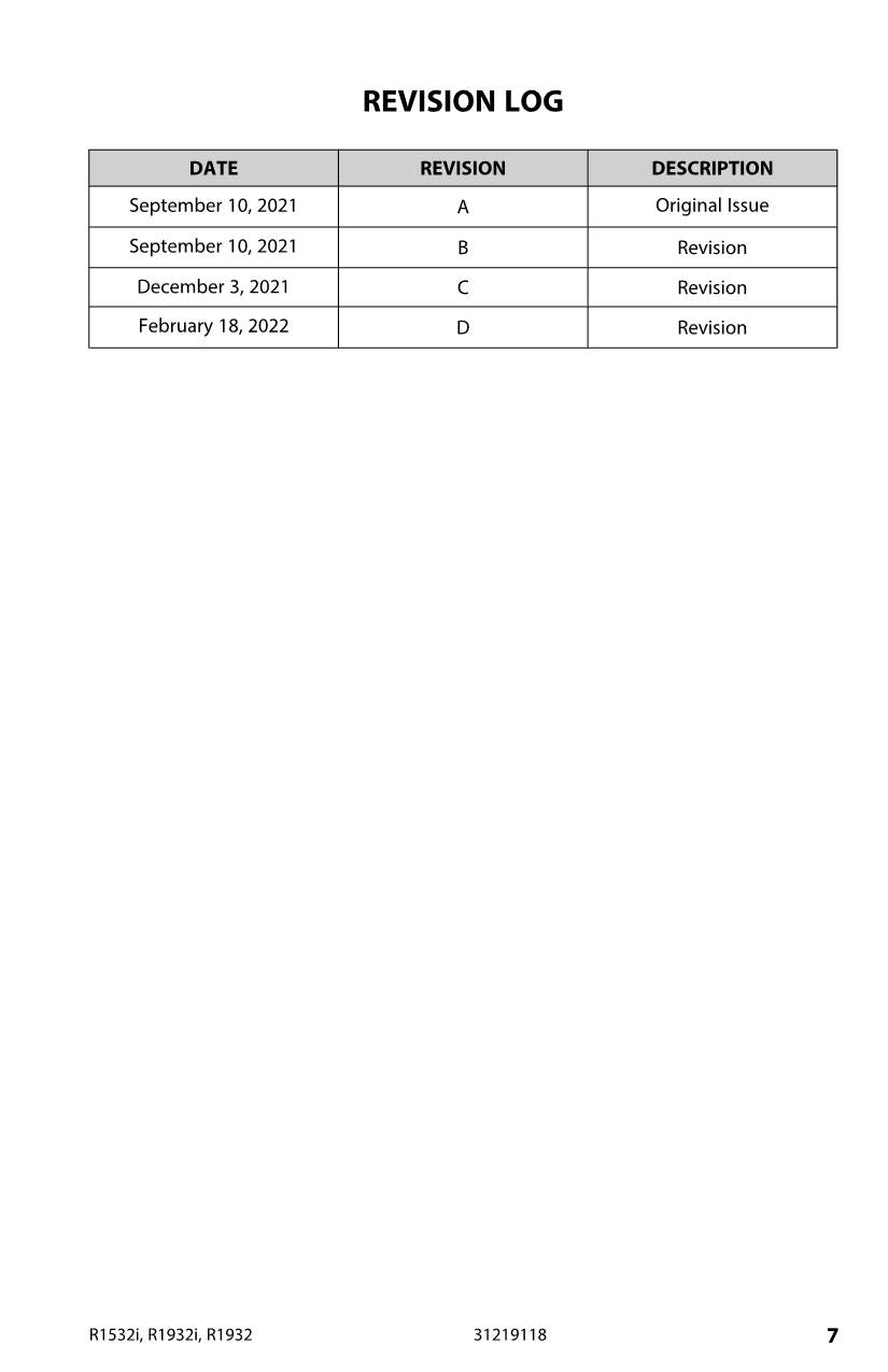JLG R1532i R1932 R1932i Scissor Lift Maintenance Operators Manual 31219118