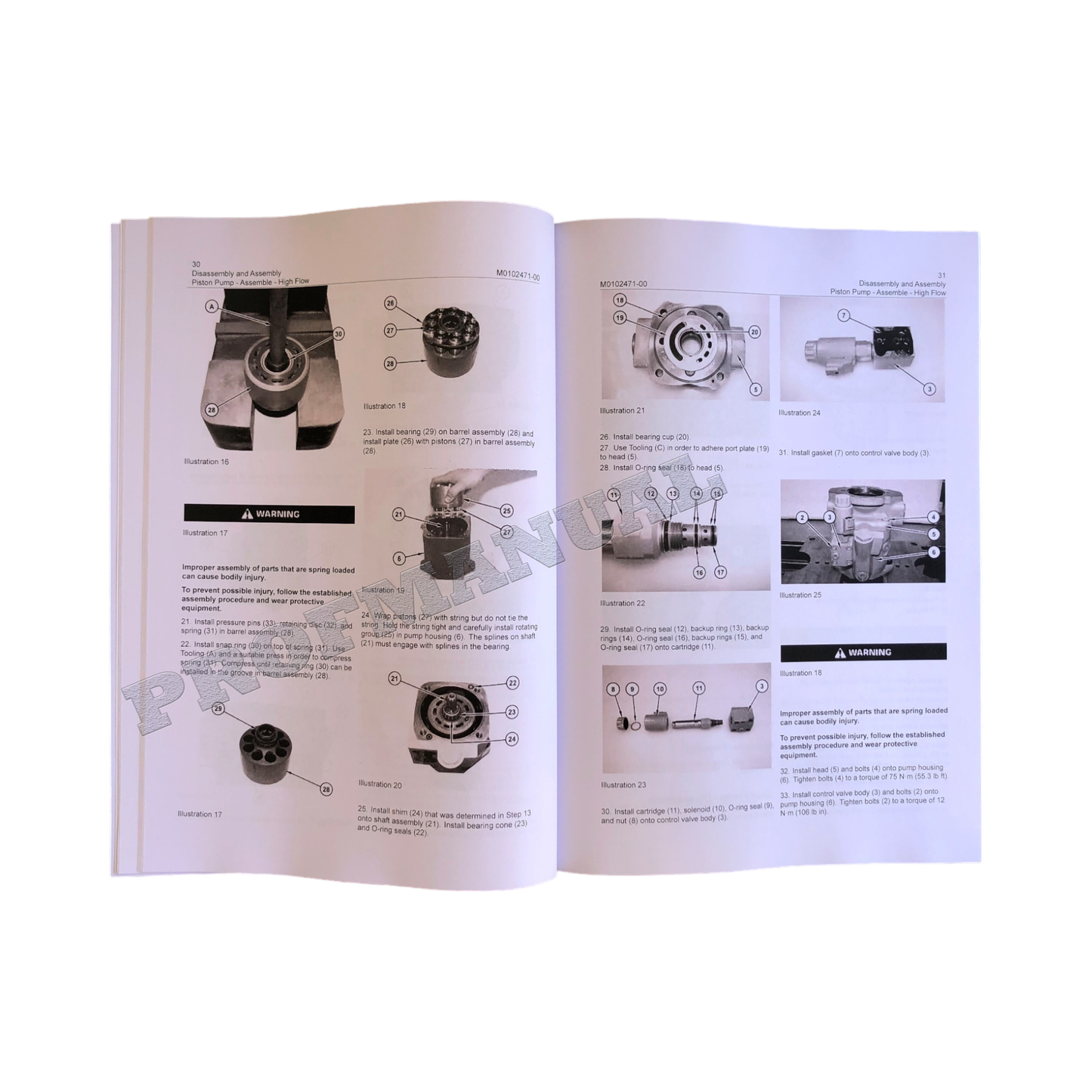 Caterpillar 259D3 257D3 236D3 242D3 Loader Service Manual Disassem Assem