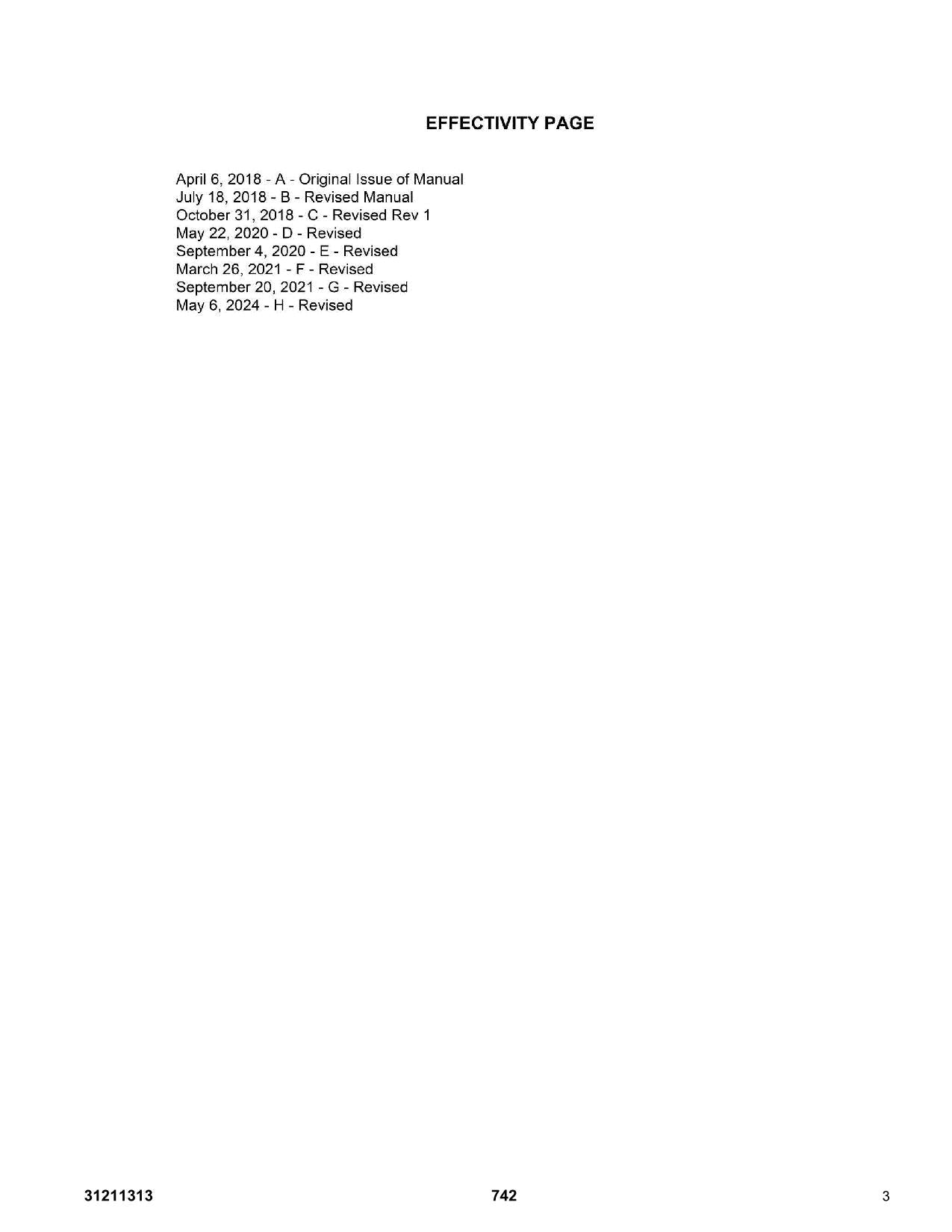 JLG 742 Telehandler Parts Catalog Manual Prior to 0160100493