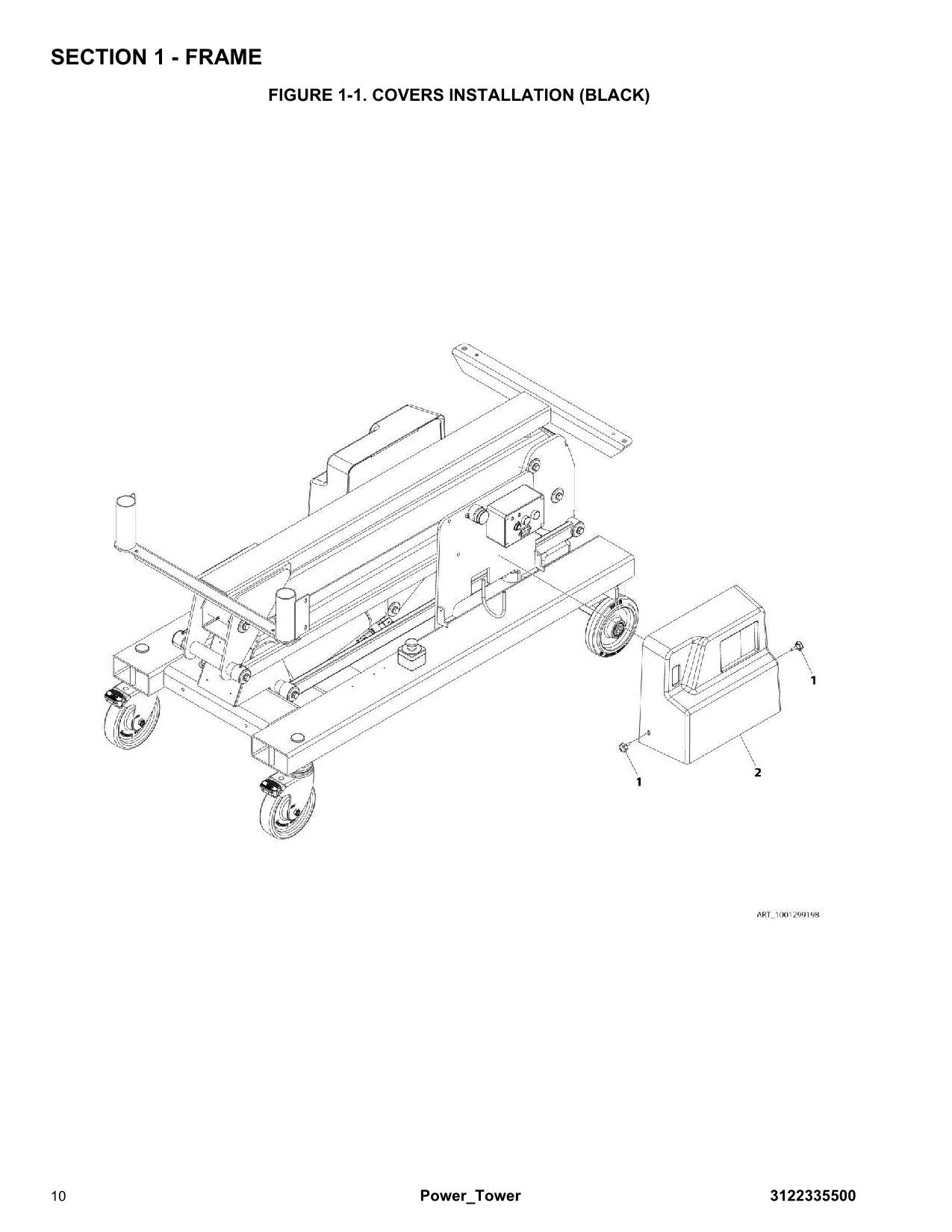 JLG POWER TOWER POWER TOWER POWER TOWER Parts Catalog Manual