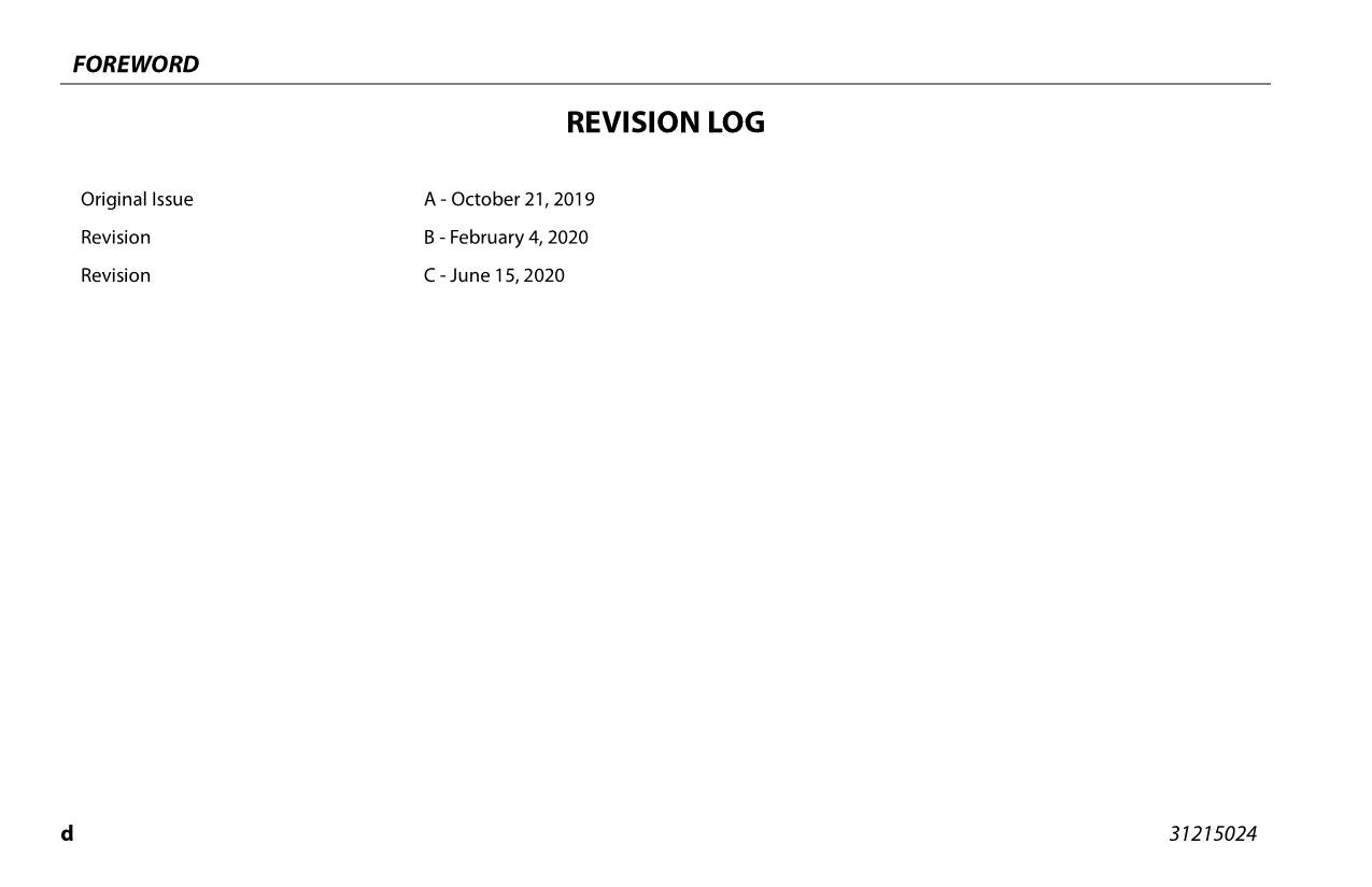 JLG 520AJ Boom Lift Maintenance Operation Operators Manual 31215024