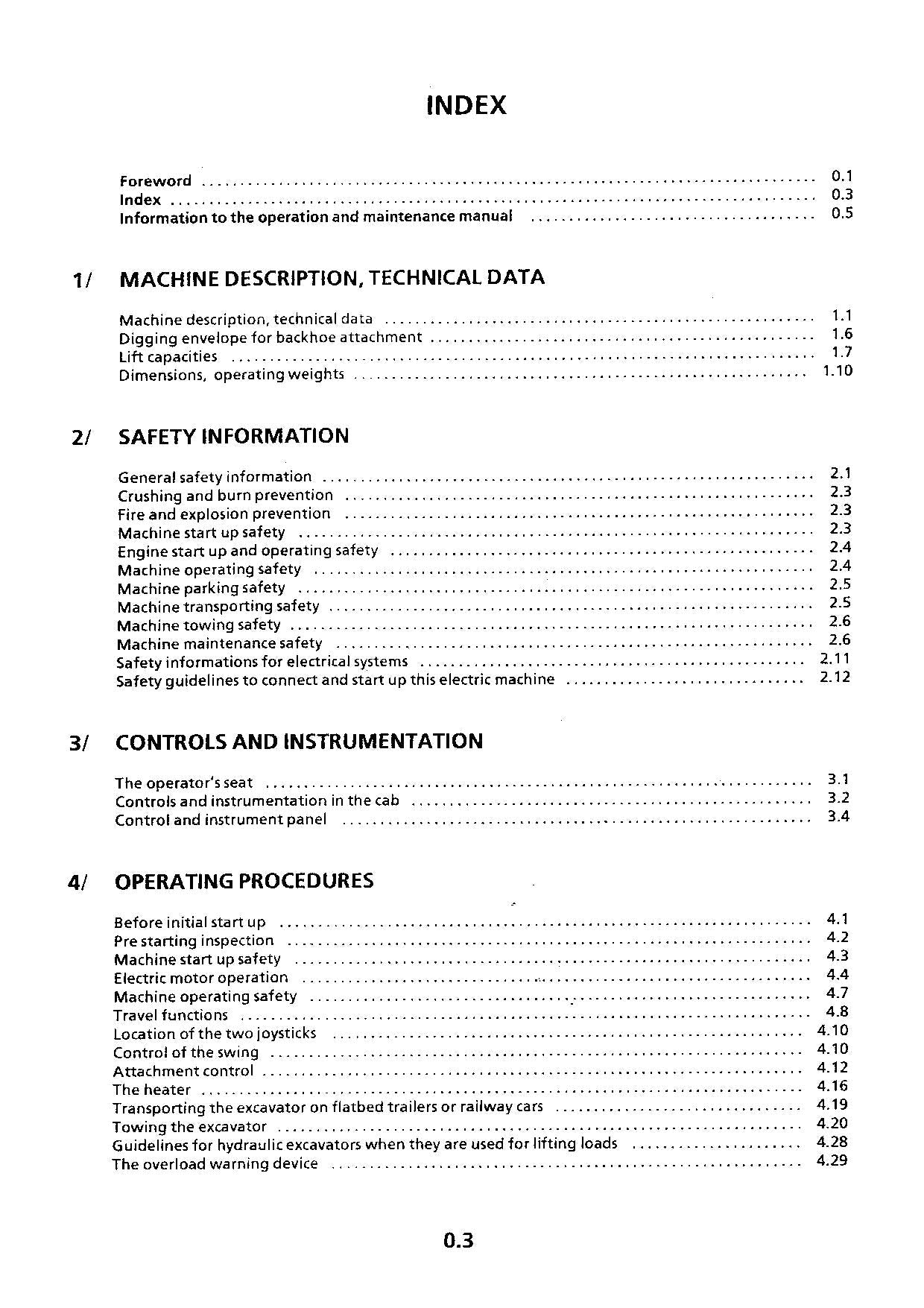 Liebherr ER974 B Litronic Excavator Operators manual C MT