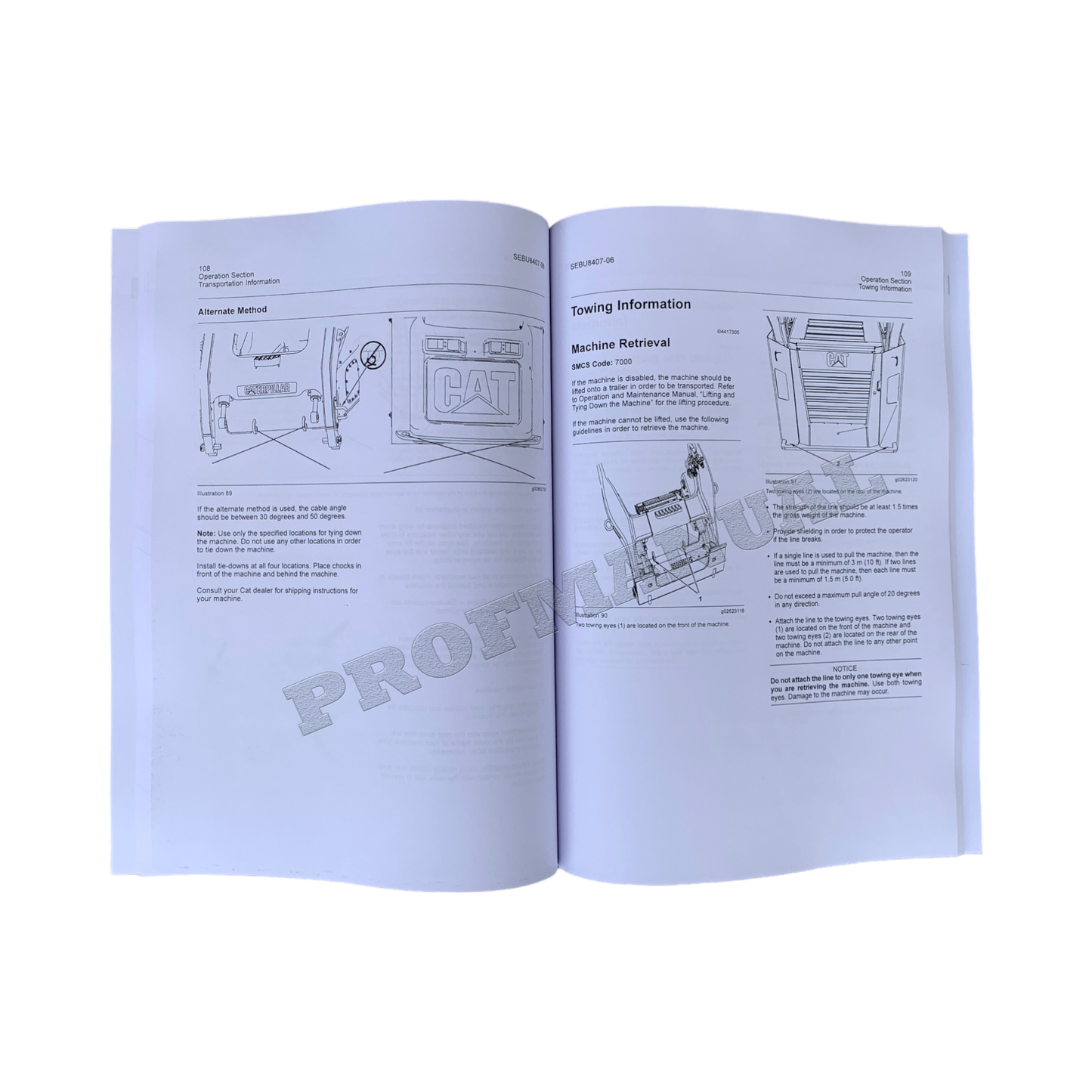 Caterpillar CAT 279C 289C 299C Compact Track Operators Manual