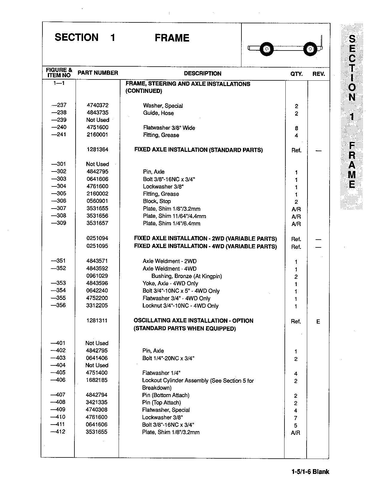 JLG CM25RT CM33RT CM40RT Boom Lift Parts Catalog Manual