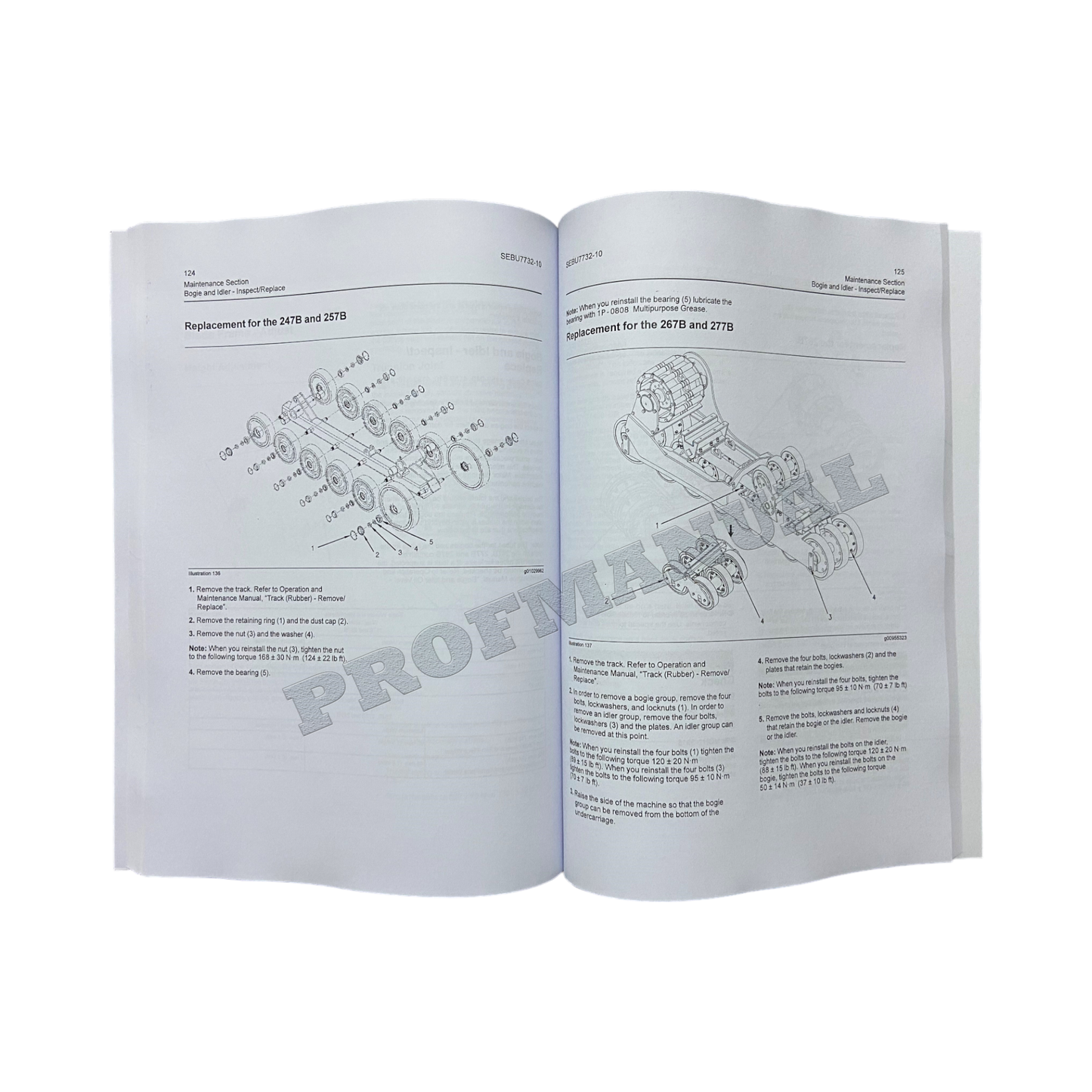 CATERPILLAR CAT 247B 257B 267B 277B 287B loader operators manual +Supplement