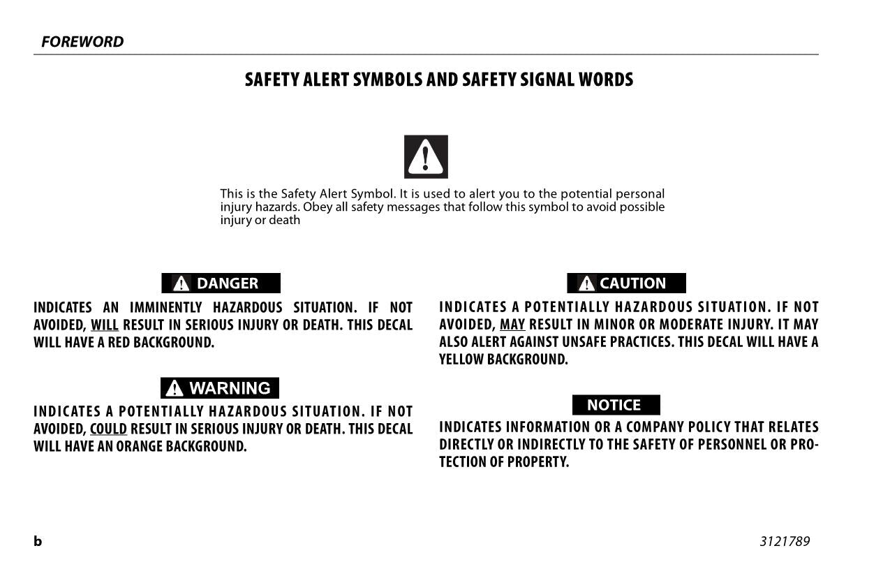 JLG 1030P Vertical Mast Maintenance Operation Operators Manual